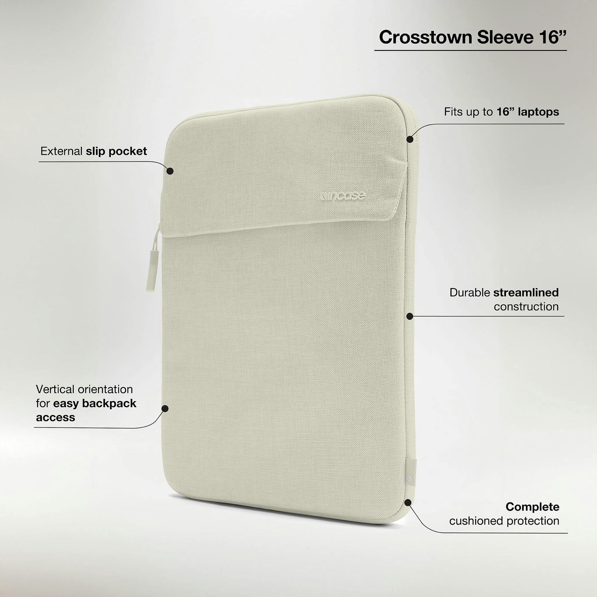 Amazon.com: Incase Crosstown Sleeve with Woolenex, Cushioned