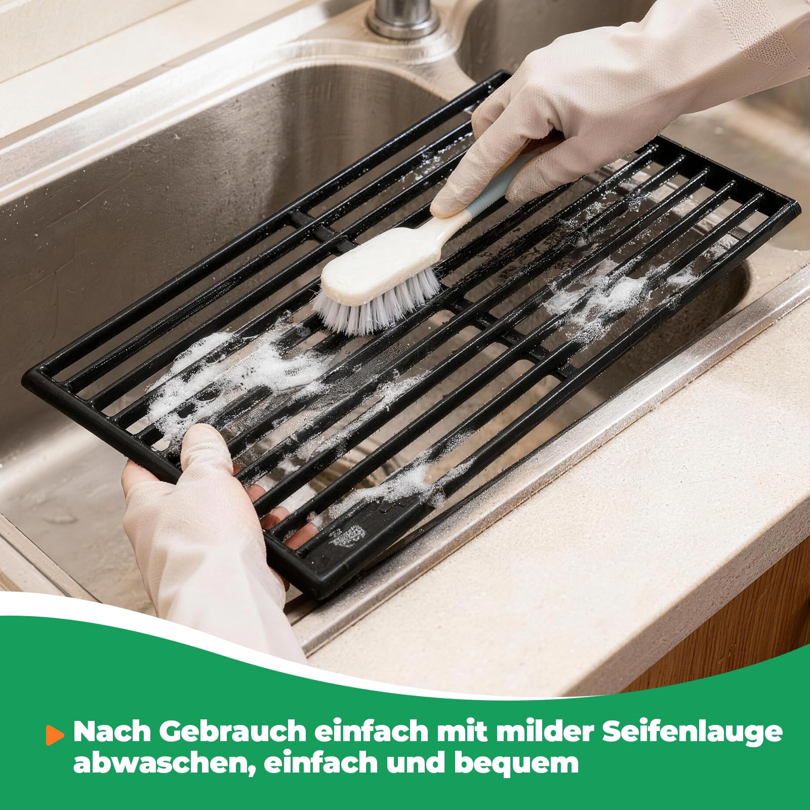 WELL GRILL 41,5 x 23,5 cm, żeliwny ruszt do grilla Burnhard Big Fred, Taino Platinum, Taino Black, Chicago 4, Tepro 3662 i większości grilli gazowych, części zamienne, 70,5 x 41,5 cm
