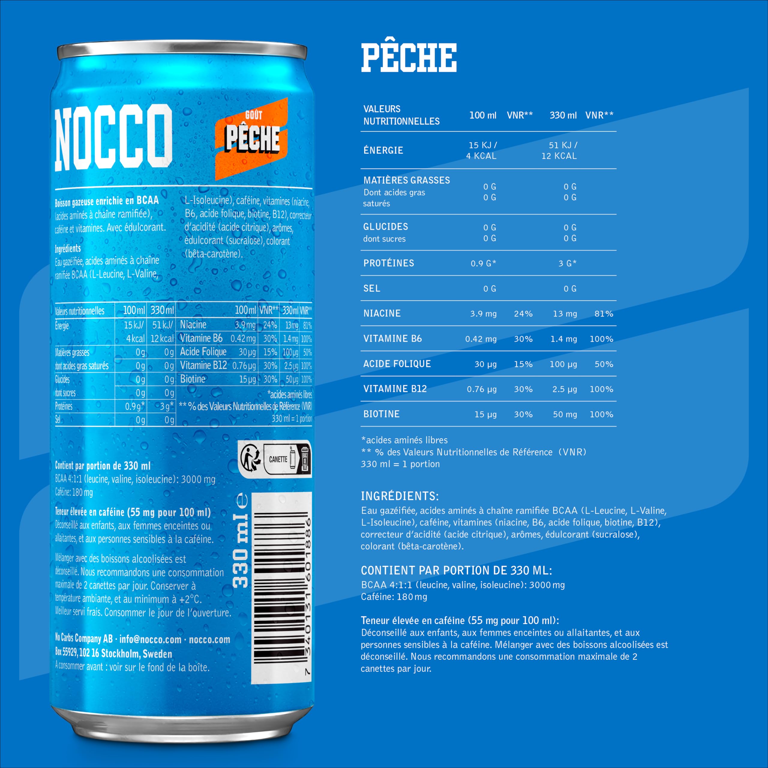 Nocco Pfirsich
