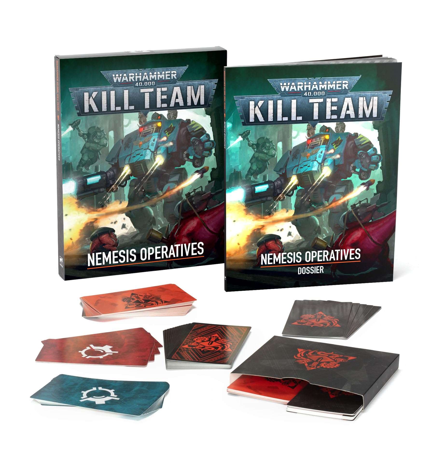 Games Workshop – Warhammer 40,000 – Kill Team: Nemesis Operatives (Expansion Dossier & Datacards)