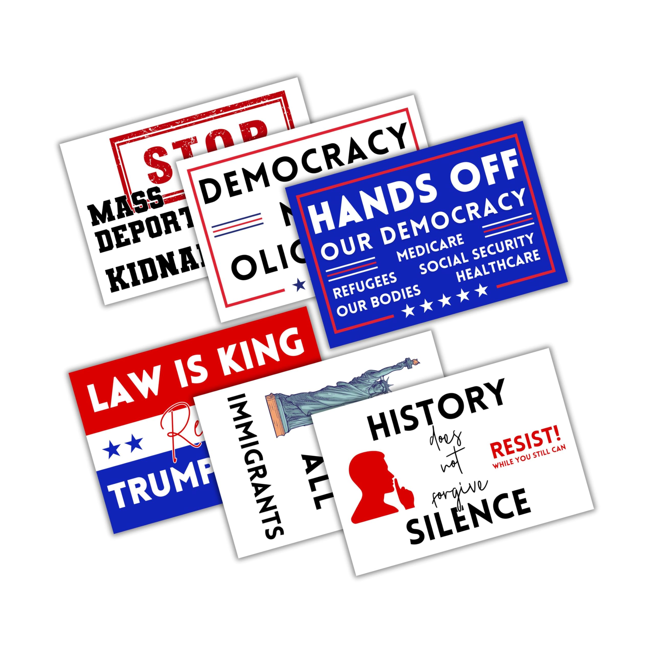 Protest Signs 6 Pack