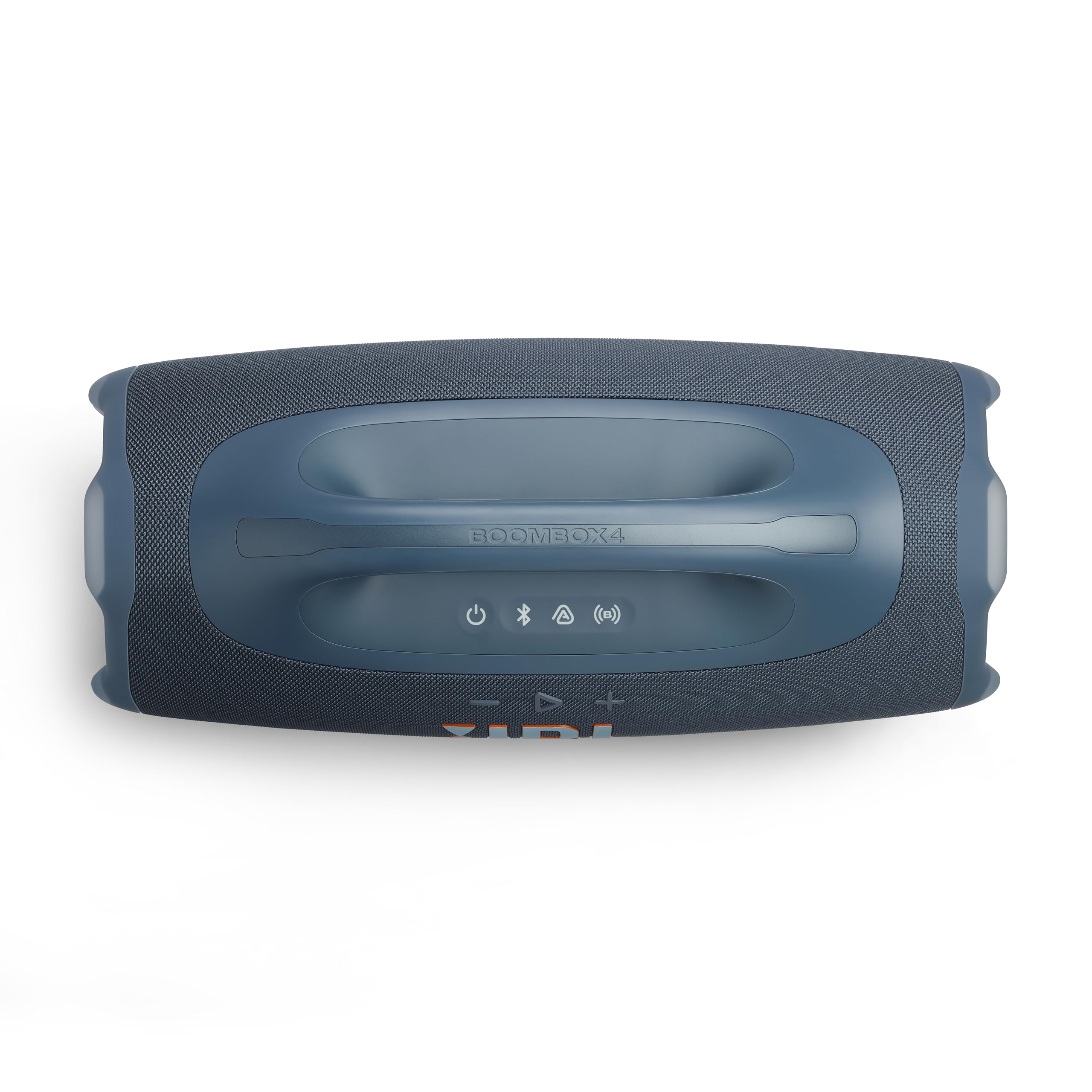 JBL Boombox 4 - Most Powerful Portable Waterproof Speaker with Massive Pro Sound, Up to 34 Hours of Playtime, & Multi-Speaker Connection by Auracast™ (Blue)