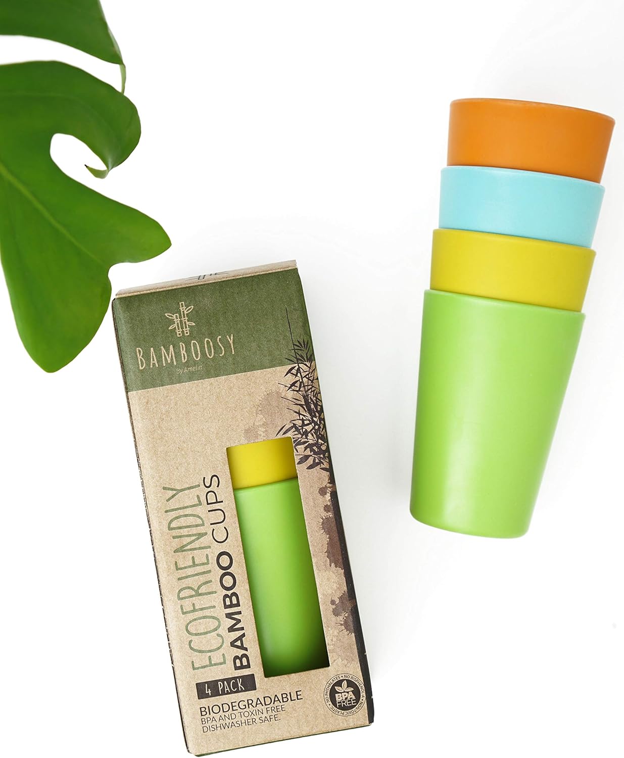 Onе-Dау Sаlе: Uр tо 70% оƒƒ Bamboosy Bamboo Cups for Kids- Bamboo Fiber Cup Set of 4 Reusable, Dishwasher Safe and BPA Free Cups for Kitchen, Parties or Outdoor Use, 10 oz Eco Friendly Cups Uр Tо 60% оƒƒ Bamboosy Bamboo Cups for Kids- Bamboo Fiber Cup Set of 4 Reusable, Dishwasher Safe and BPA Free Cups for Kitchen, Parties or Outdoor Use, 10 oz Eco Friendly Cups