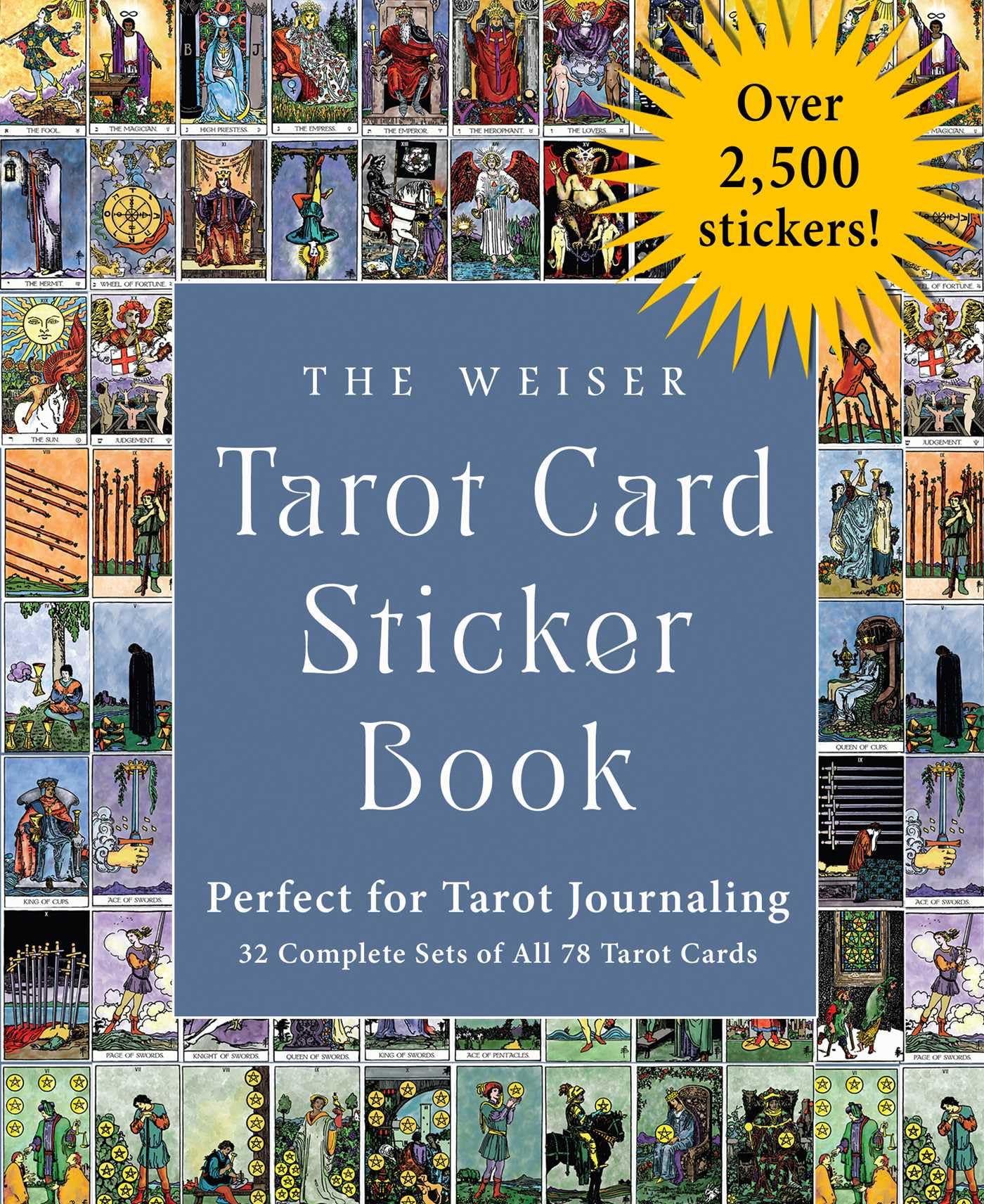 The Weiser Tarot Card Sticker Book: Includes Over 2,500 Stickers
