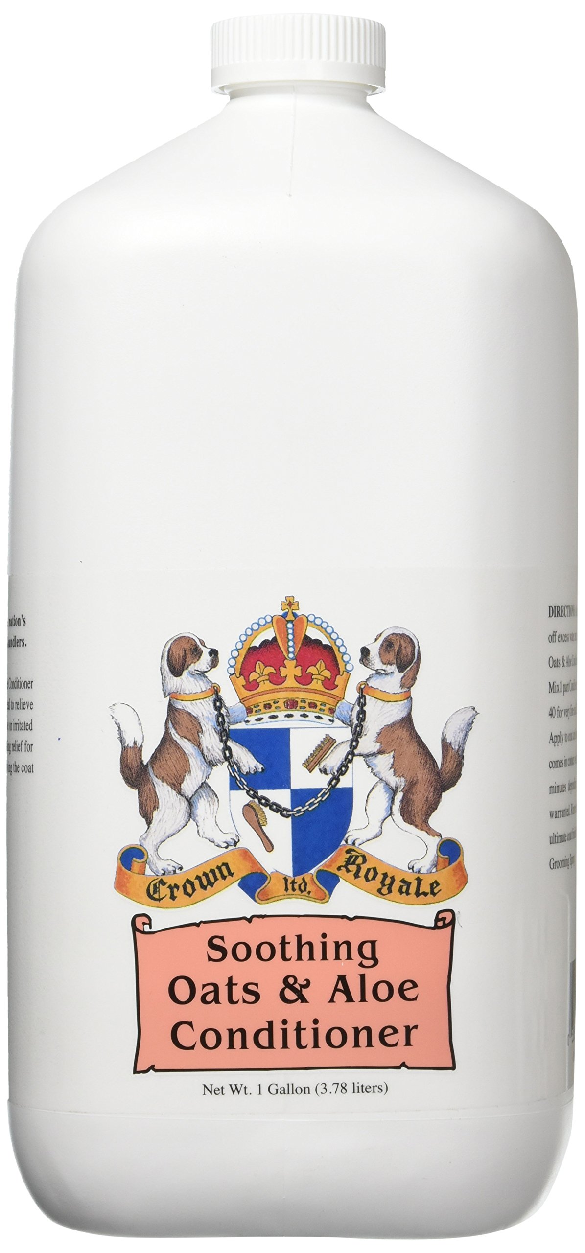 Crown Royale0006011 Soothing Oats and Aloe Pet Conditioner, 1 Gallon