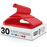 Utopia Home 30 confezioni di appendini in plastica salvaspazio