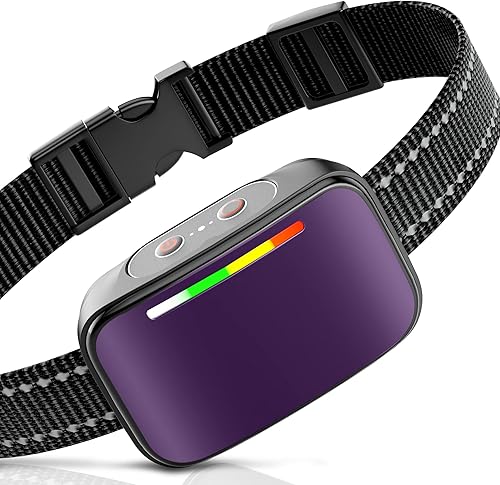 Miniatura 1 de Collar antiladridos para perros grandes, medianos y pequeños, collar de entrenamiento antiladridos con vibración de pitido, dispositivos de control