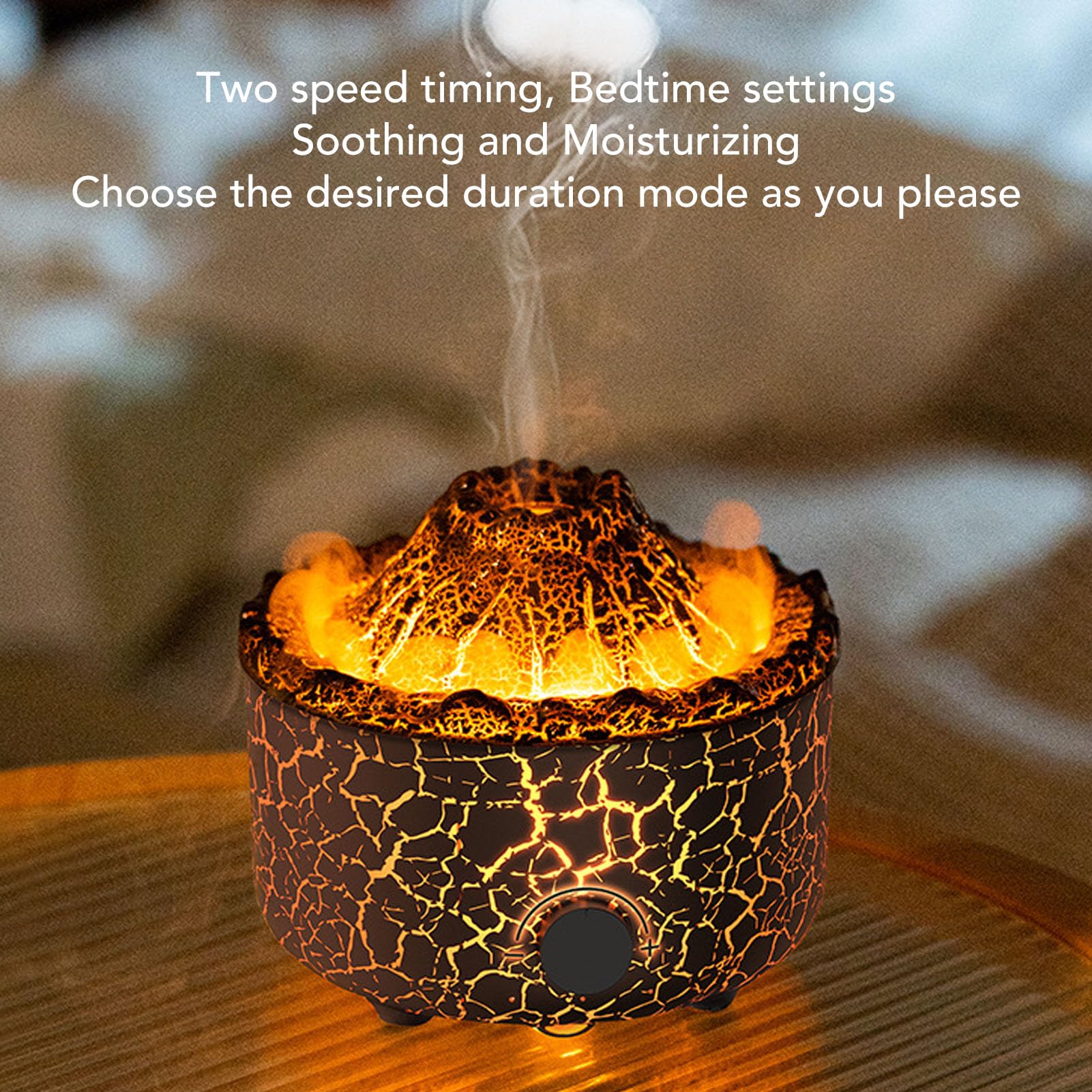 Macchina per Aromaterapia, Umidificatore Diffusore per Aromaterapia per Uso Domestico di Grande capacità Diffusore di Aromi a Fiamma Umidificatore Umidificatore per (Spina