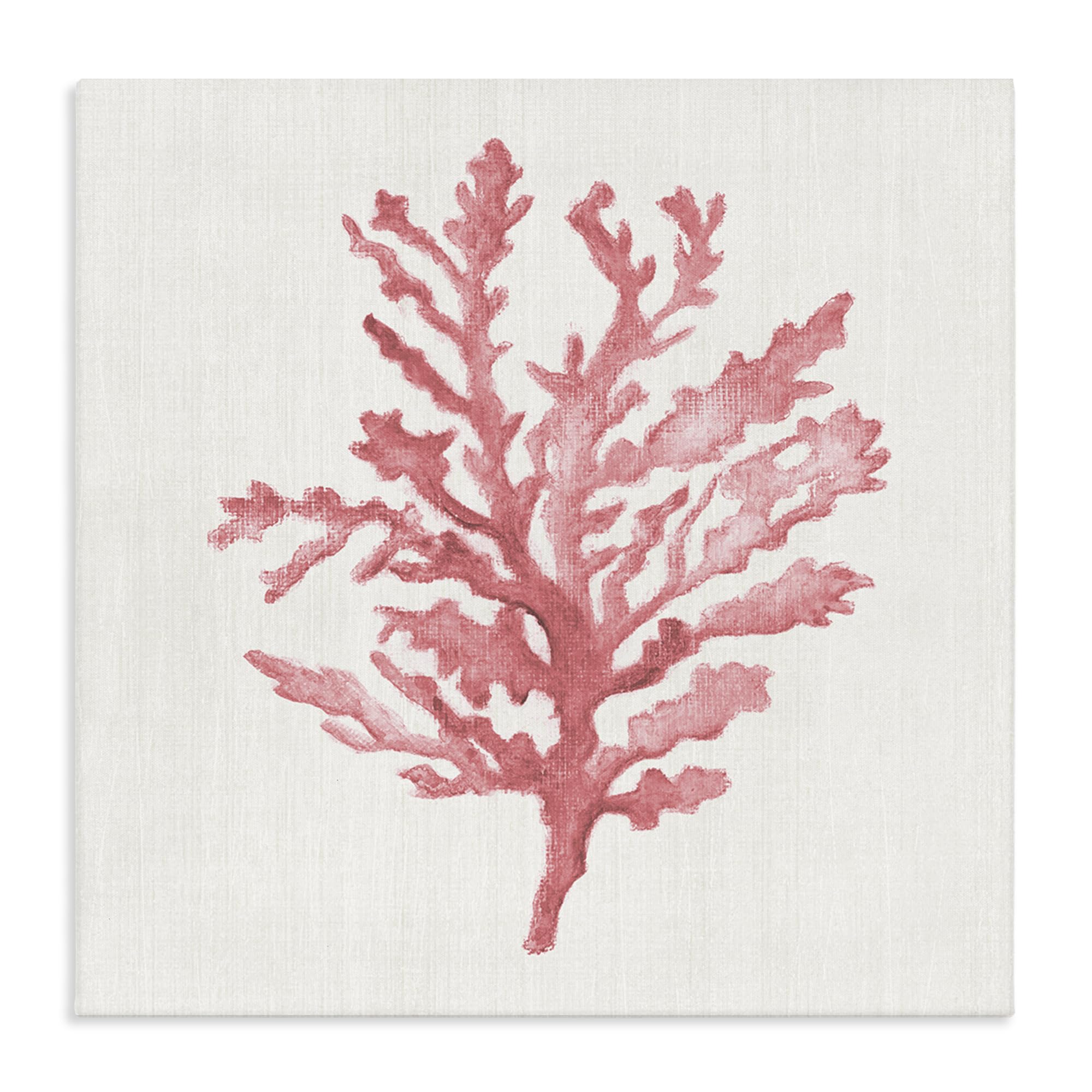 Stupell Industries Unframed 'Rosy Pink Coral Branch'| Canvas Art