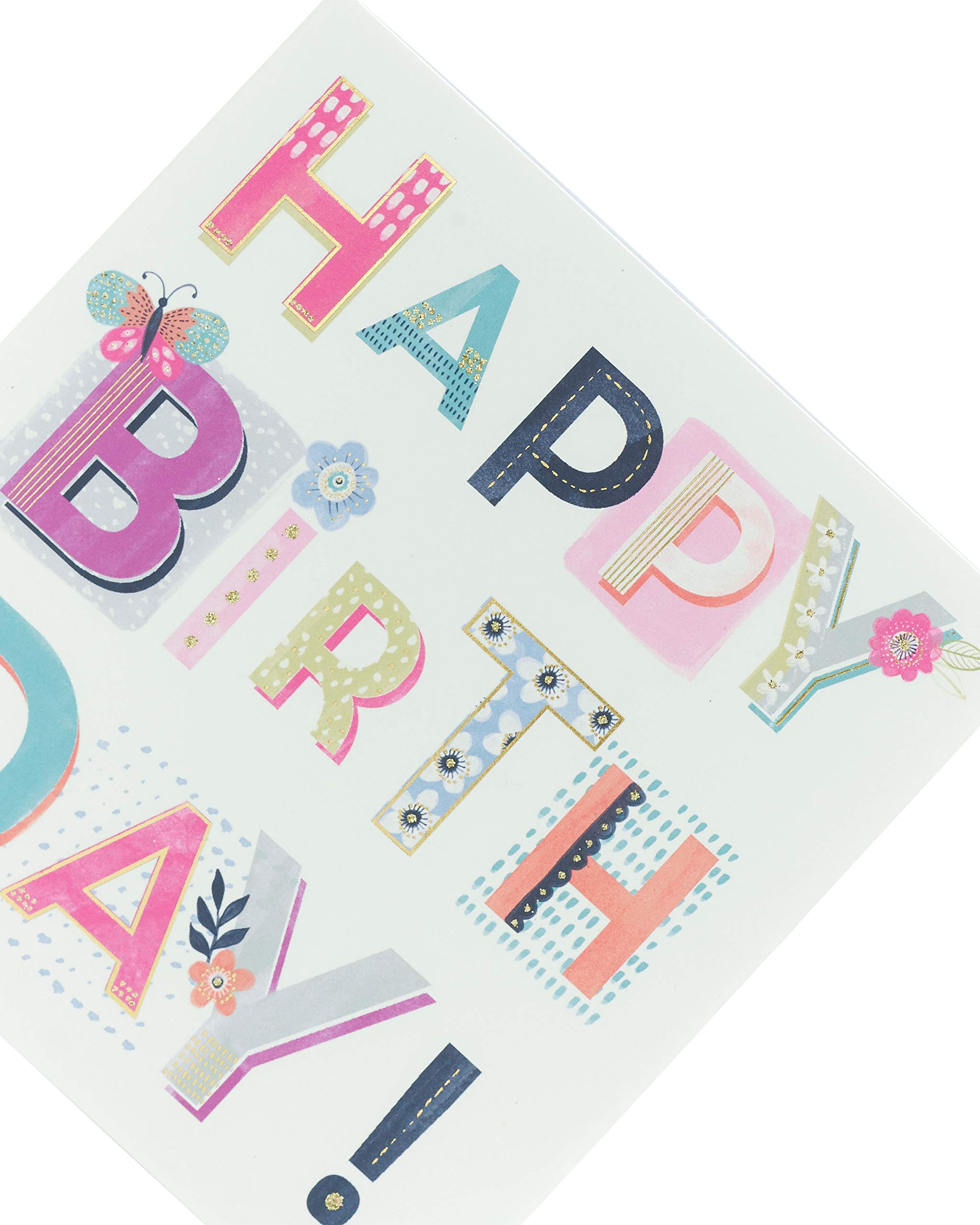 UK Greetings Biglietto di compleanno per lei/amiche, design carino