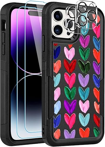 Miniatura 83 de Diseñada para iPhone 12/12 Pro, funda protectora delgada y ligera, de 6.1 pulgadas, para mujeres y niñas, bonito patrón de leopardo y guepardo