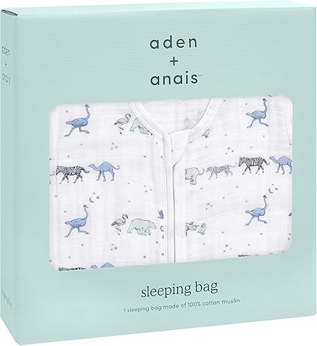 Miniatura 3 de aden + anais Saco de dormir para bebé, manta de envolver para niñas y niños, saco de dormir para recién nacido, transpirable y ligero