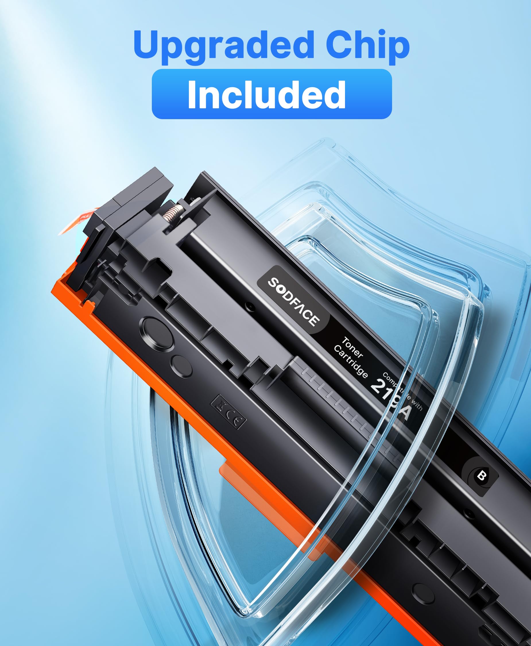 219A 219X Compatible pour 219A MFP 3302FDWG 3302SDWG Toner avec Puce