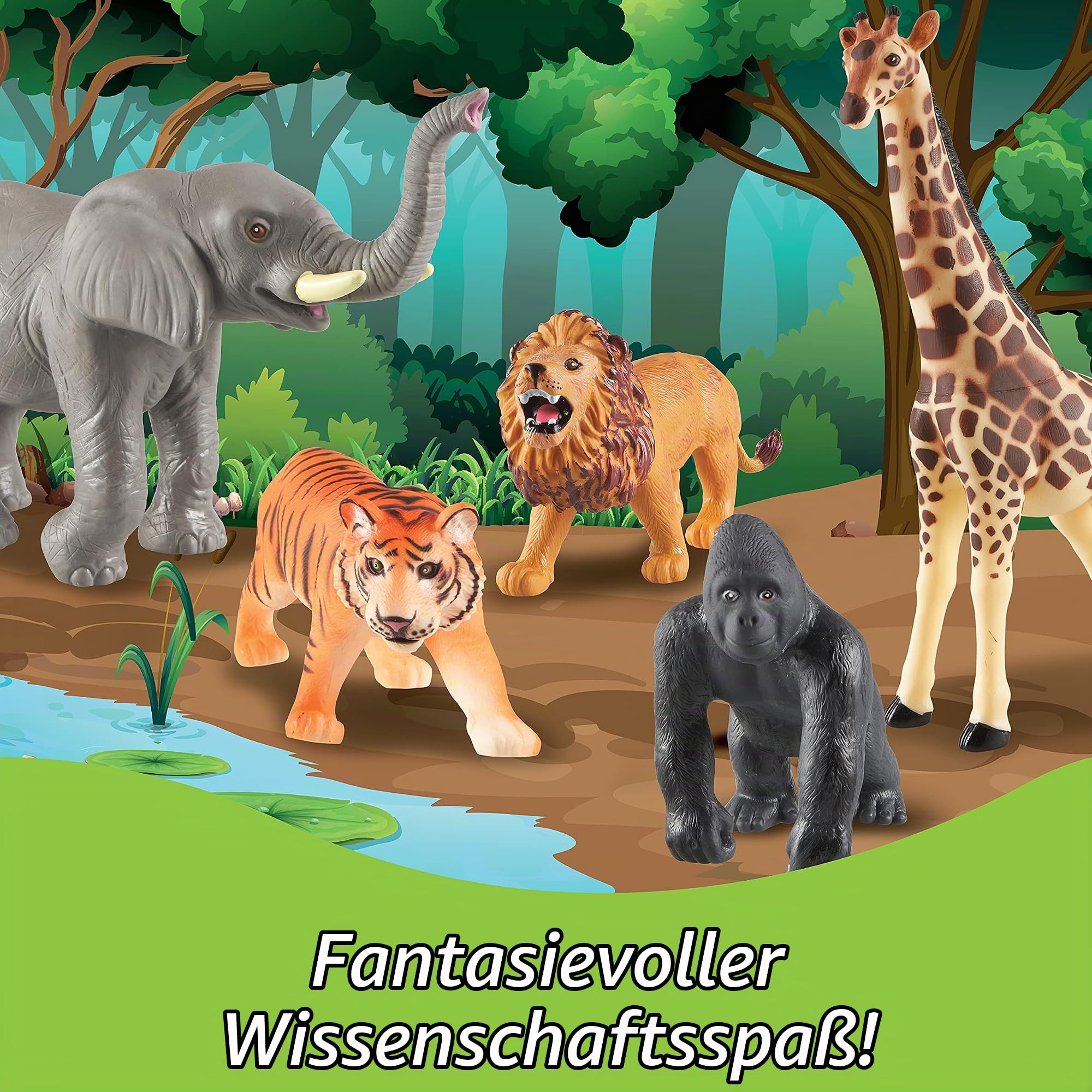 Learning Resources Große Dschungeltier Lernspielzeug Geschenk Kleinkinder