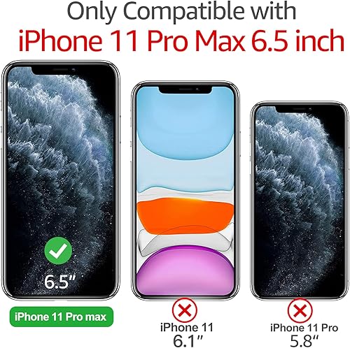 Miniatura 4 de Funda transparente neón para iPhone 11 Pro Max, bonito diseño retro vibrante para mujeres, accesorios de los años 80, funda protectora de silicona