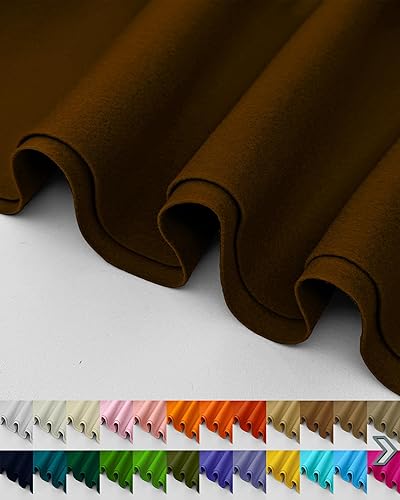 Miniatura 27 de Tela de tapicería de fieltro acrílico 11 rosa por The Yard