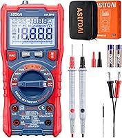 AstroAI DM2000 TRMS Digital Multimeter 20000 Counts - High Accuracy Auto-Ranging Tester for Voltage, Current, Resistance, Capacitance & Temperature
