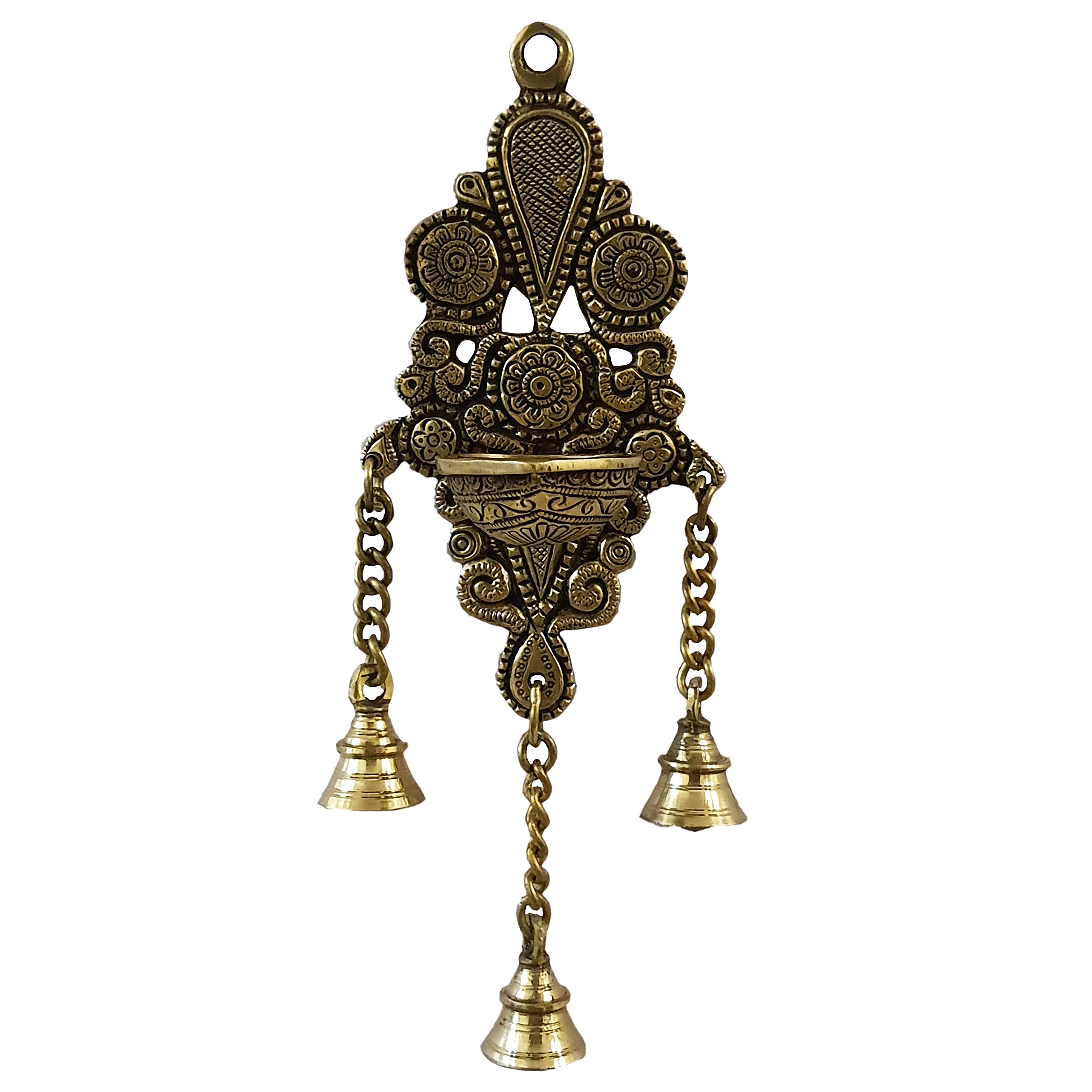 Indian Diwali Oil Lamp Pooja Diya Brass Light Puja Decorations Mandir Decoration Items Handmade Home