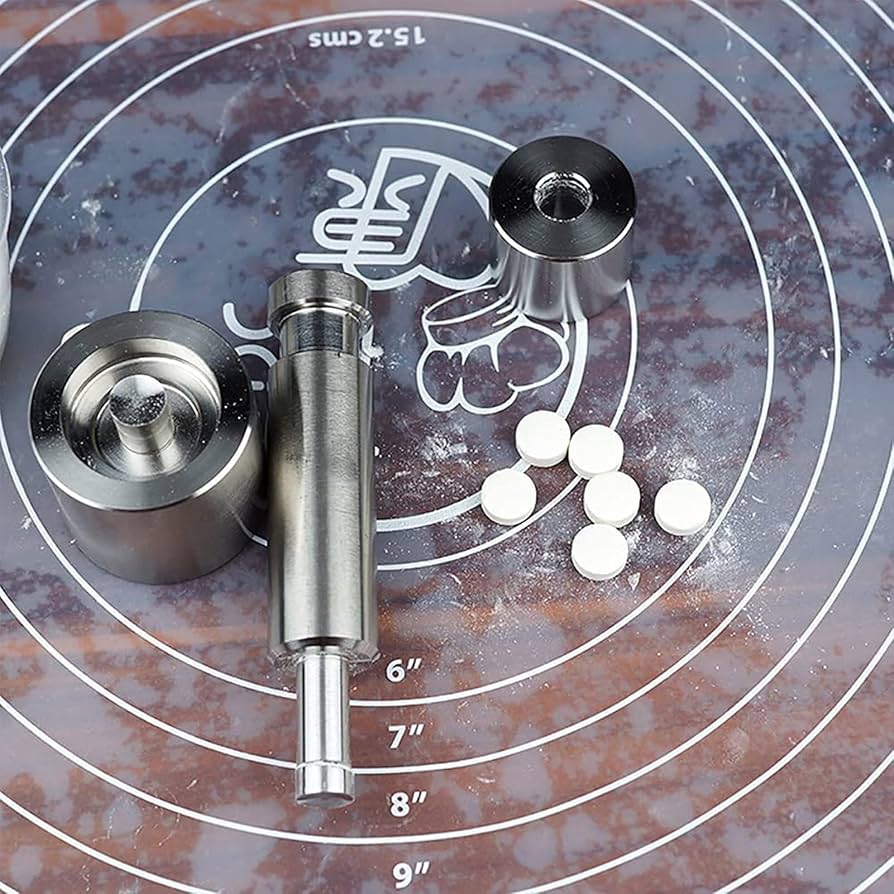 Hand Tablet Press Machine,pill Press Machine Pill Making Tool Sugar Slice Making Device For Home6mm 10mm