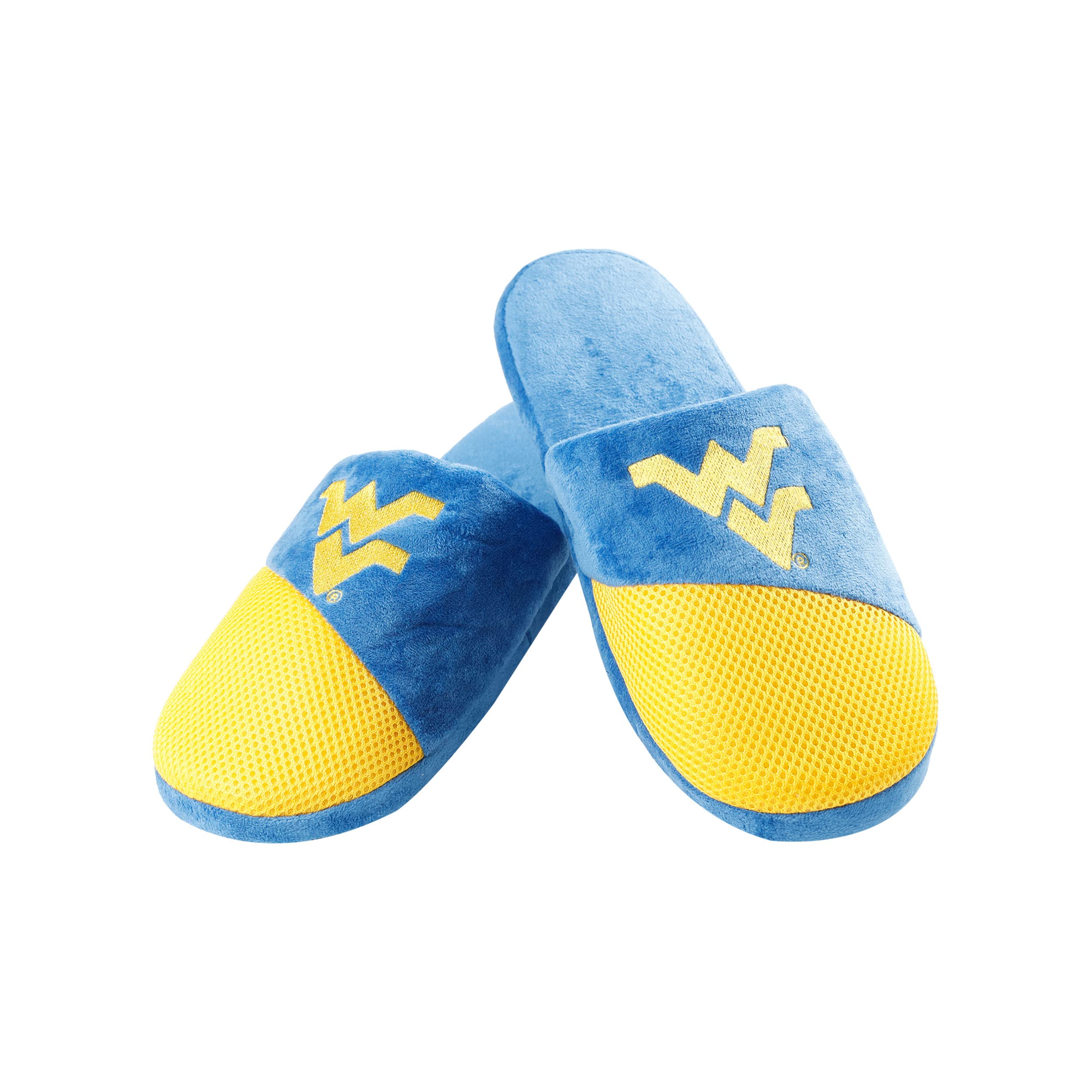 FOCO Oklahoma Sooners NCAA Mens Team Logo Staycation Slippers