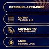Durex Intensity Condoms, 10s, Regular Fit, Better Body Heat Transfer, Latex Free, Ultra Thin Plus, Our Thinnest Condom Yet, Transparent, Moulds to Your Shape