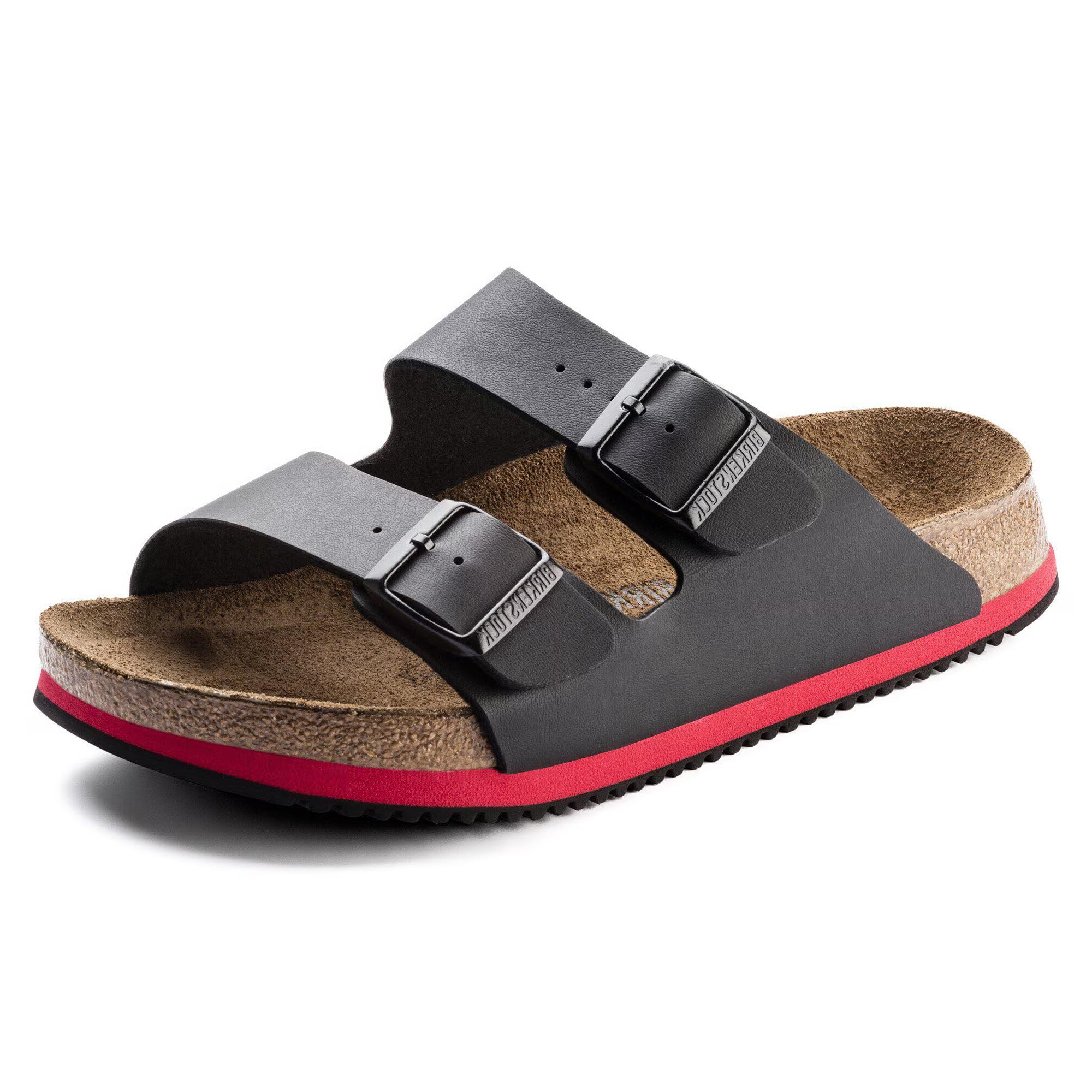 Birkenstock Sandale Arizona Noir Femme Cuir SANDAL Mules Décontracté
