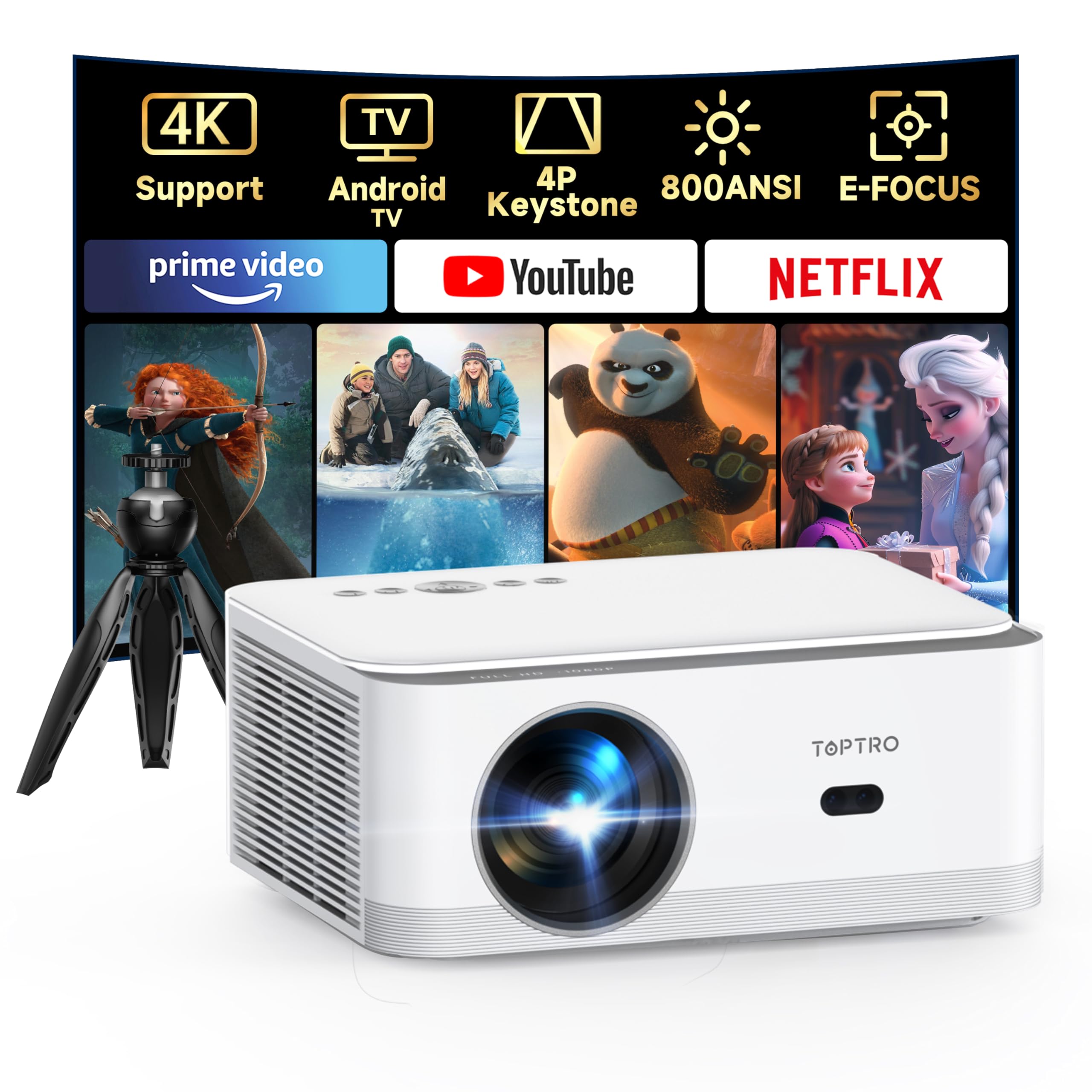 TOPTRO X6 Projrctor: Buy Online at Best Price in Egypt