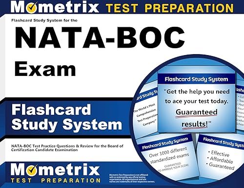 Flashcard Study System for the NATA-BOC Exam: NATA-BOC Test Practice Questions &amp; Review for the Board of Certification Candidate Examination (Cards)