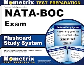 Flashcard Study System for the NATA-BOC Exam: NATA-BOC Test Practice Questions & Review for the Board of Certification Candidate Examination (Cards)