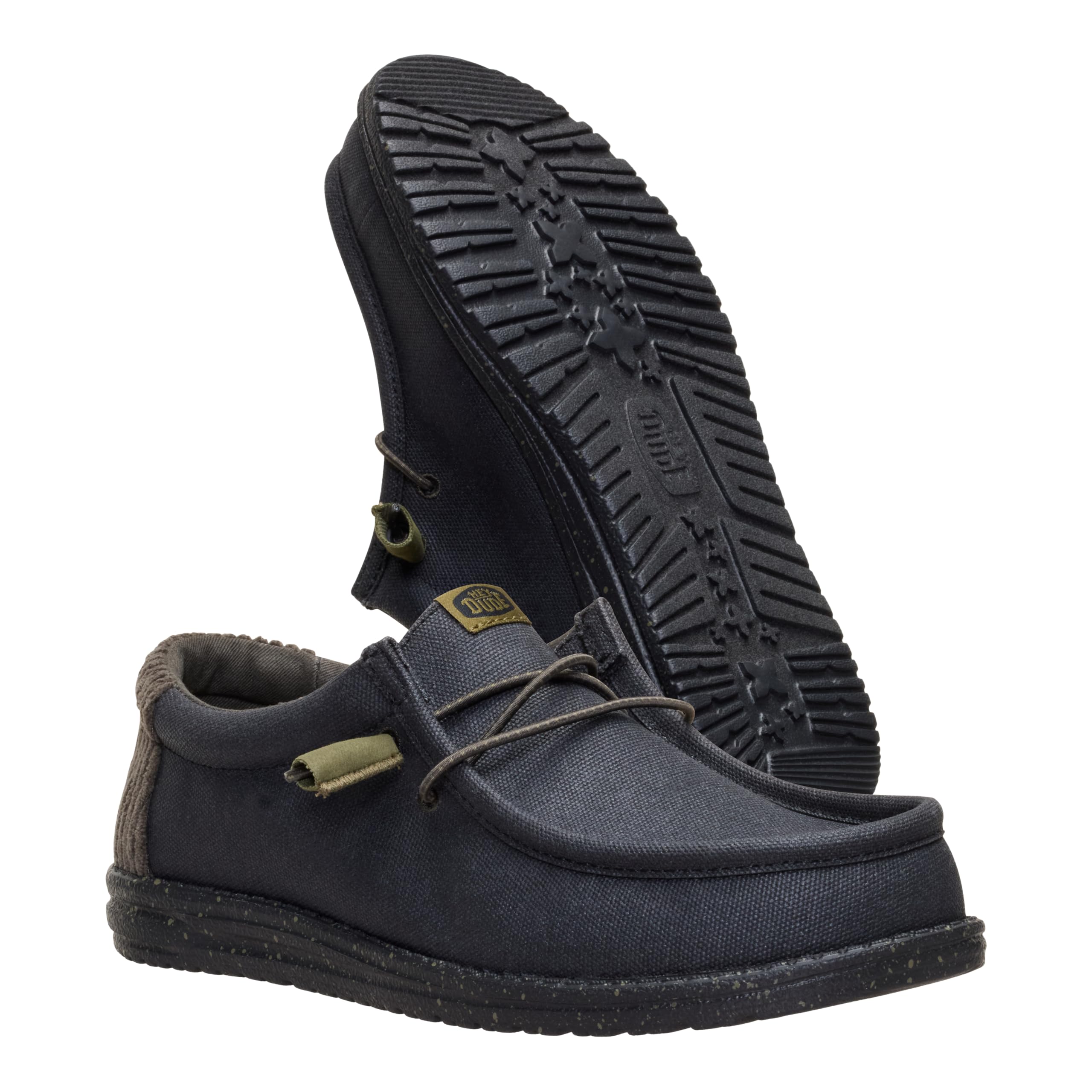 HEYDUDE Wally Waxed Casual MoccasinHomme