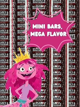 Sugar Free Chocolate - Sugar Free Special Dark Chocolate - 4 Pound Bag - Bulk Zero Sugar - Individually Wrapped Chocolate - Queen Jax