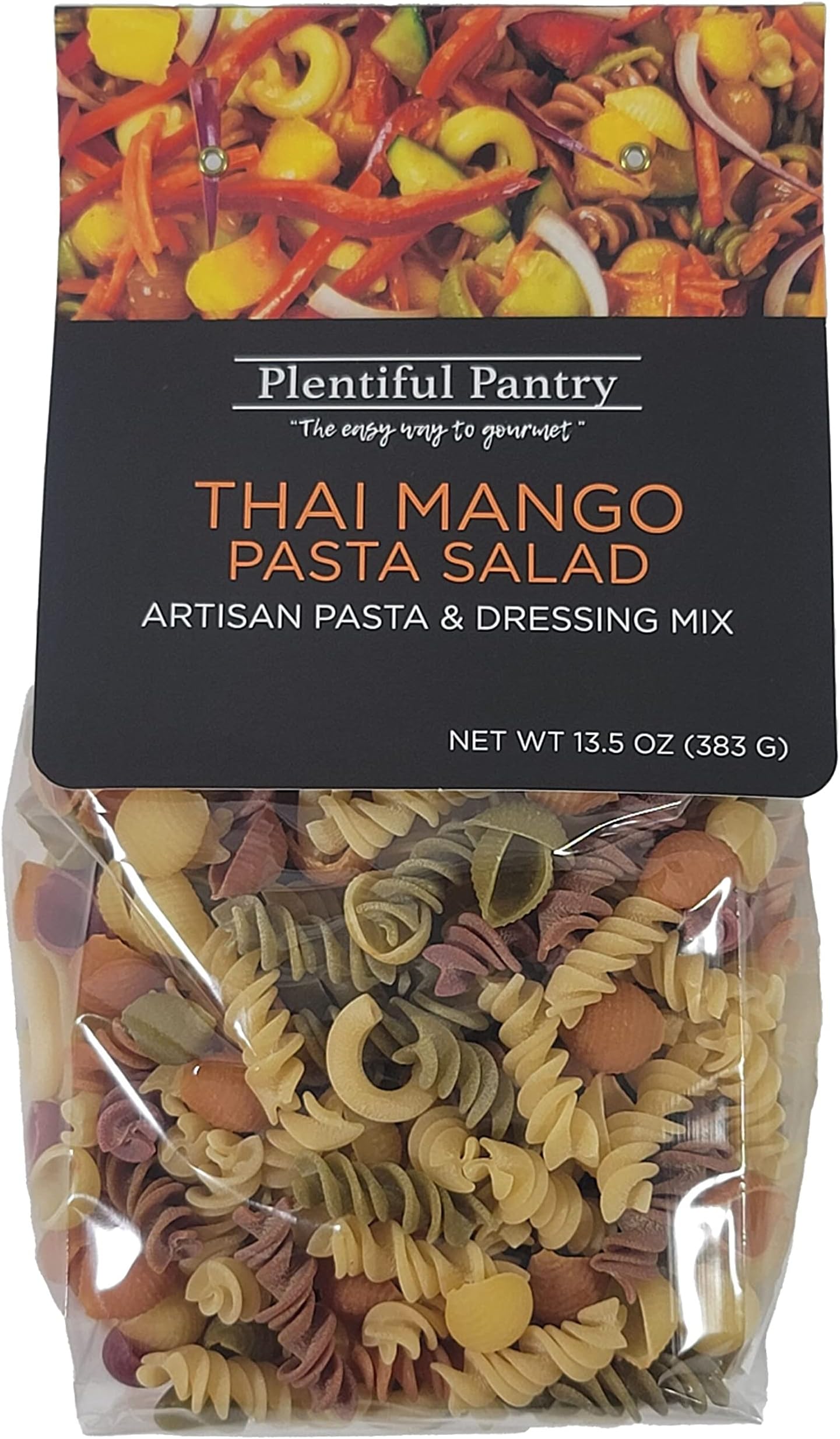 Plentiful Pantry Thai Mango Pasta Salad Kit, 13.5 Ounce, 1-Pack