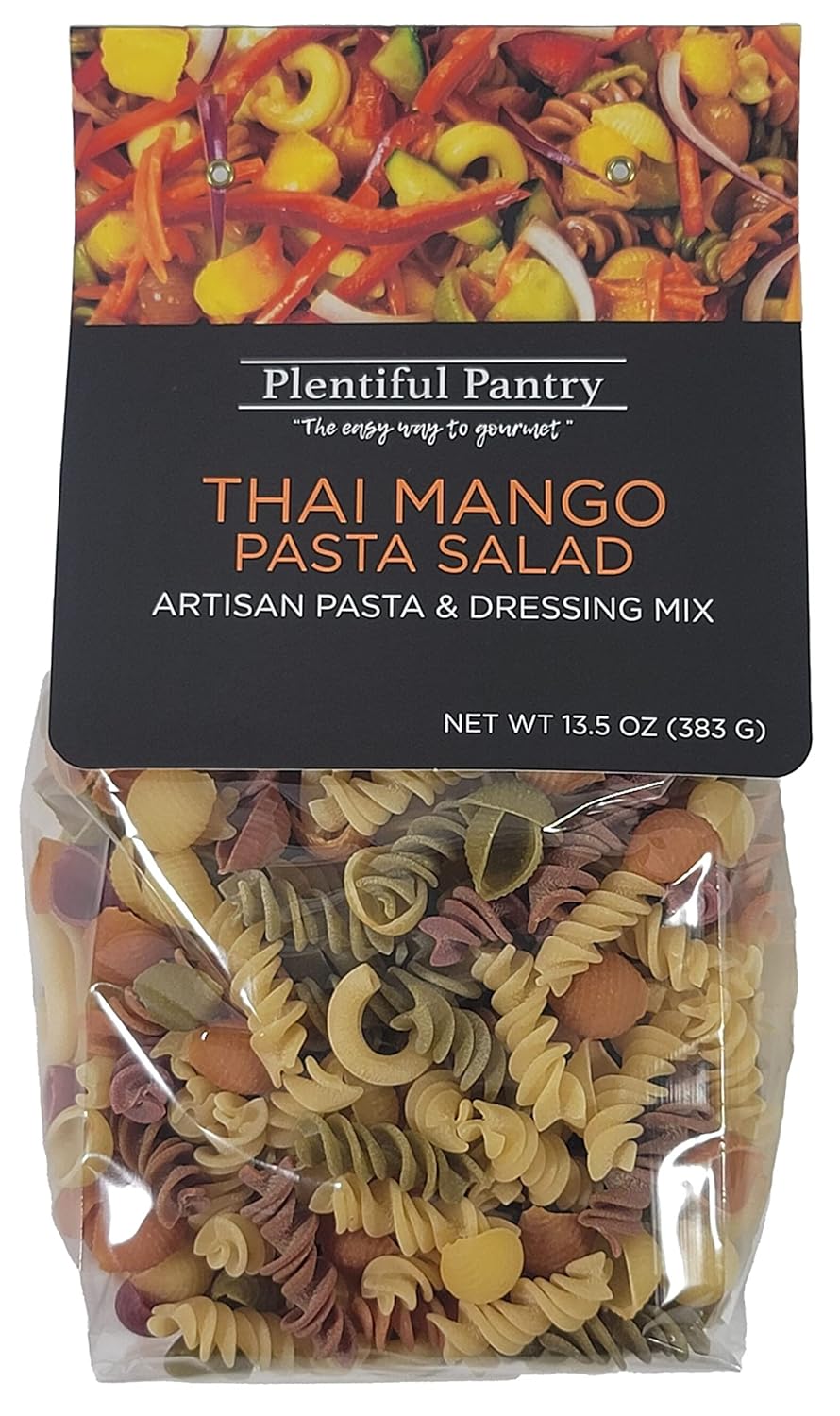 Plentiful Pantry Thai Mango Pasta Salad Kit, 13.5 Ounce, 1
