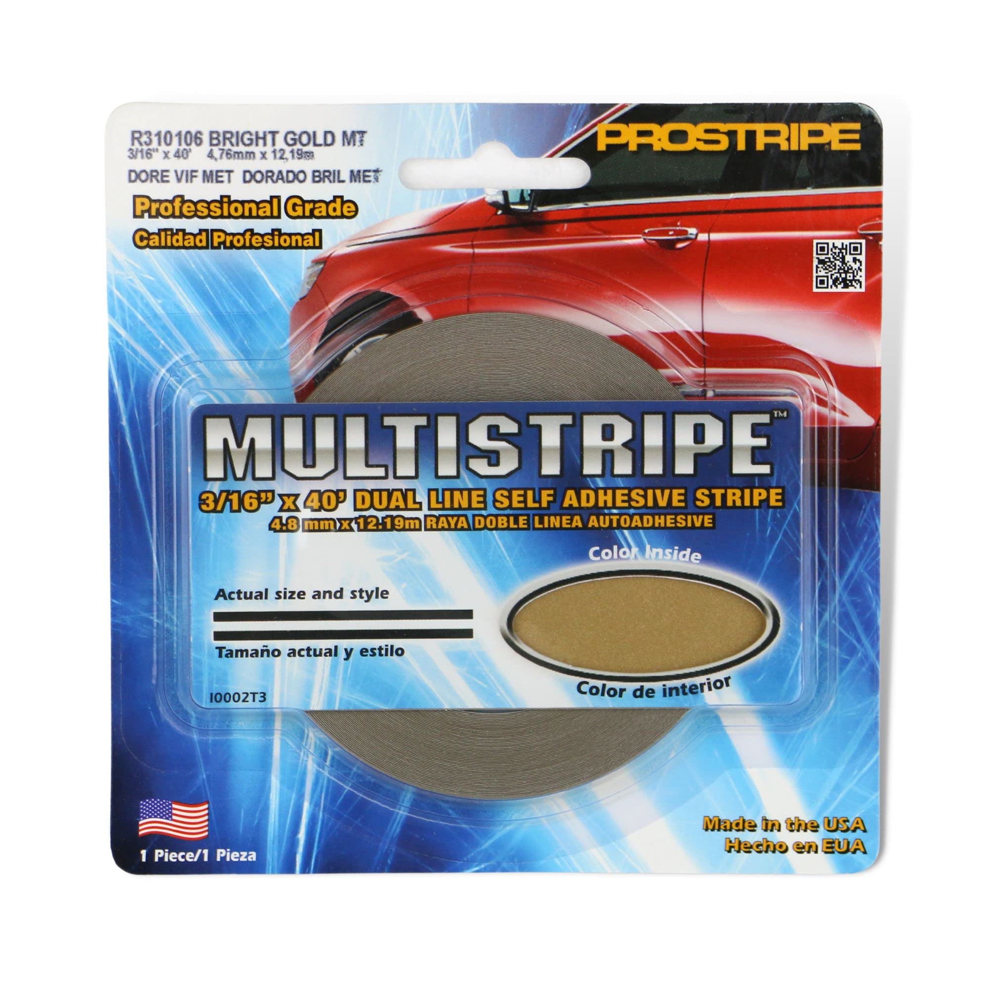 Buy SHARPLINE Prostripe MultiStripe Pinstriping Tape 3/16 in. x 40 ft