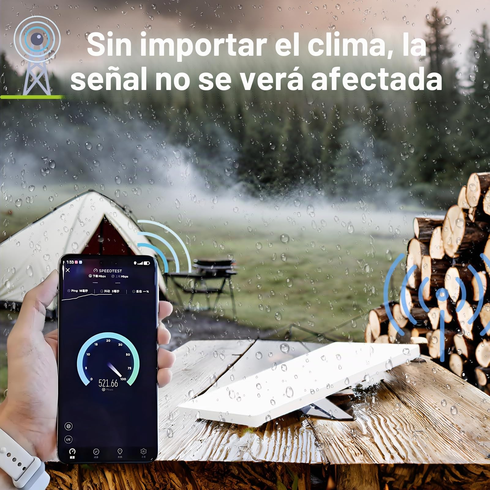 Starlink - Mini funda protectora de silicona impermeable Starlink, mini accesorios duraderos para actividades al aire libre y viajes