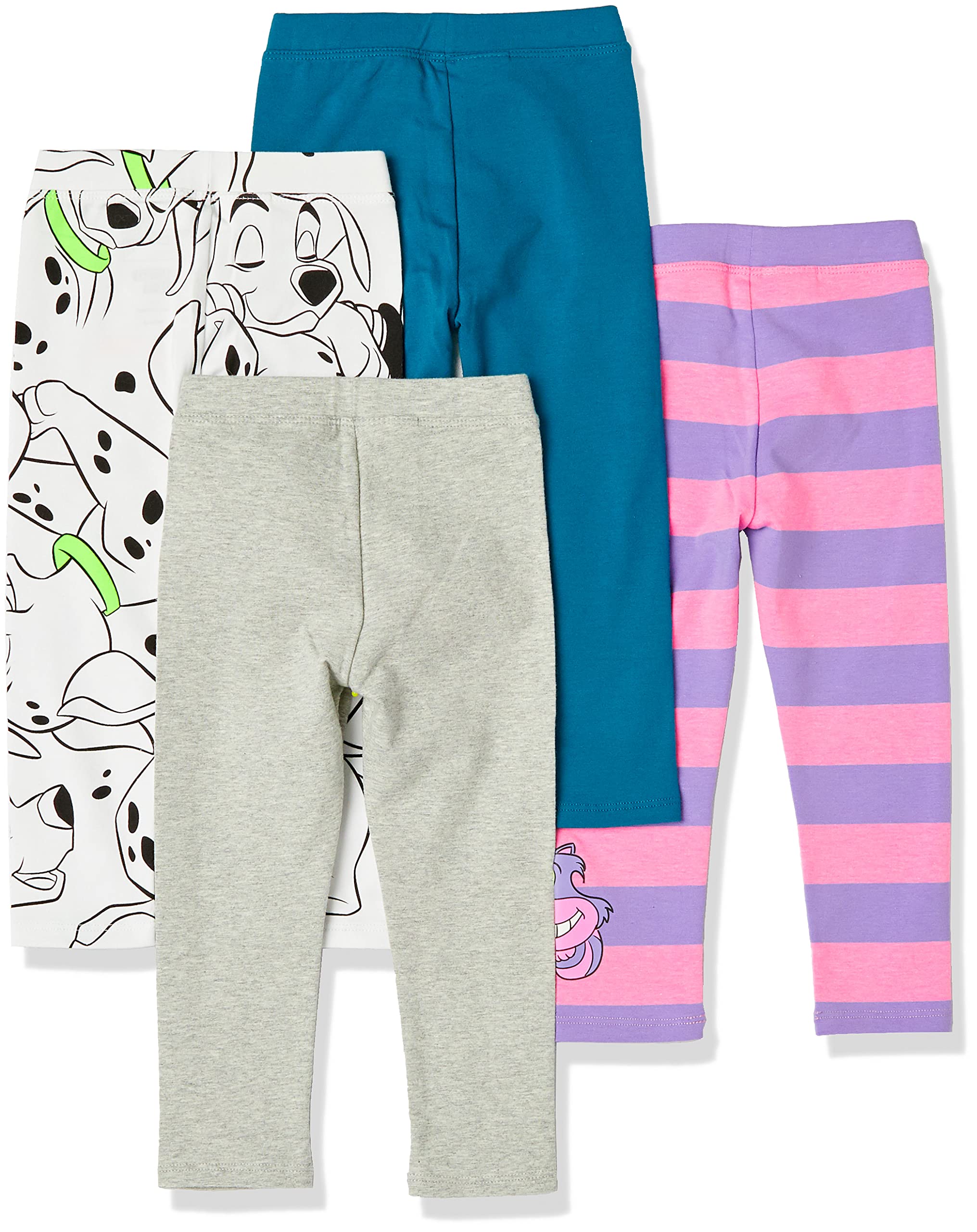 Amazon Essentials Disney | Marvel | Star Wars | Frozen | Princess Girls and Toddlers' Leggings, Multipacks — view 2