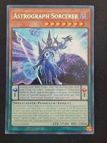 Astrograph Sorcerer - TAMA-EN040 - Tactical Masters - Rare - 1ª Edición