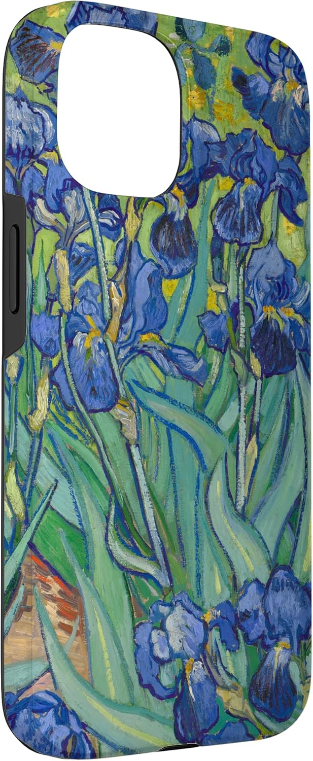 iPhone 15 Van Gogh Irises Modern Art Painting Case - Image 3