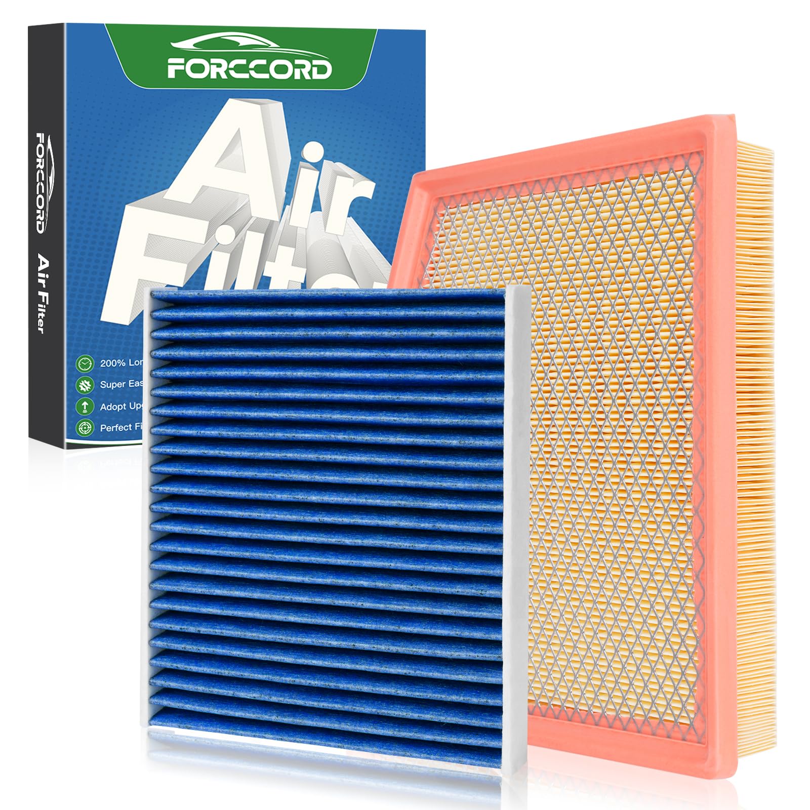 Cabin &amp; Engine Air Filter for Chrysler Pacifica 2017-2026 V6 3.6L Flex/Gas