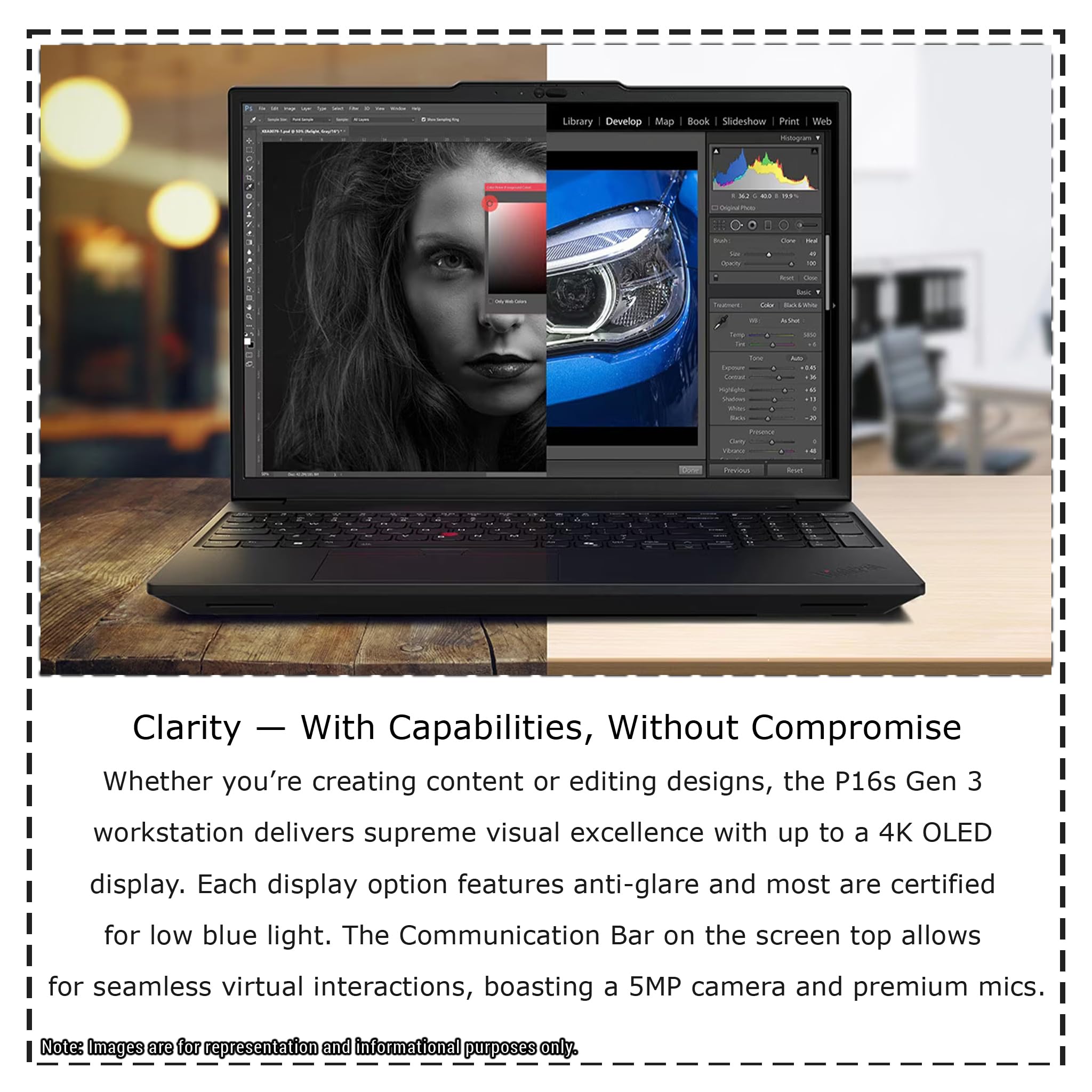 Lenovo ThinkPad P16s Gen 3 Mobile Workstation, Intel Ultra 7-165H