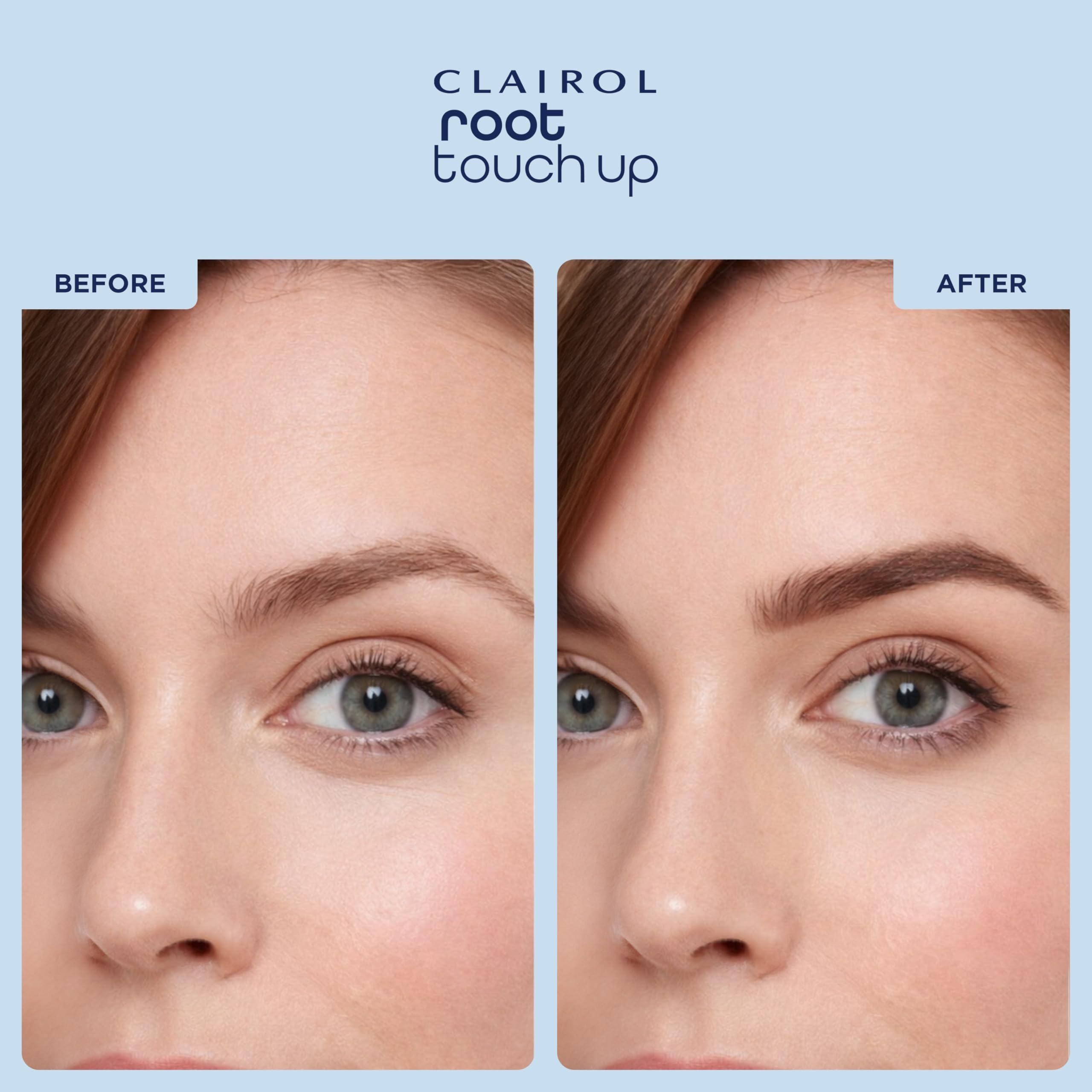Clairol Root Touch-Up Temporäres Concealing Puder, Mittelbraun, 3 Stück