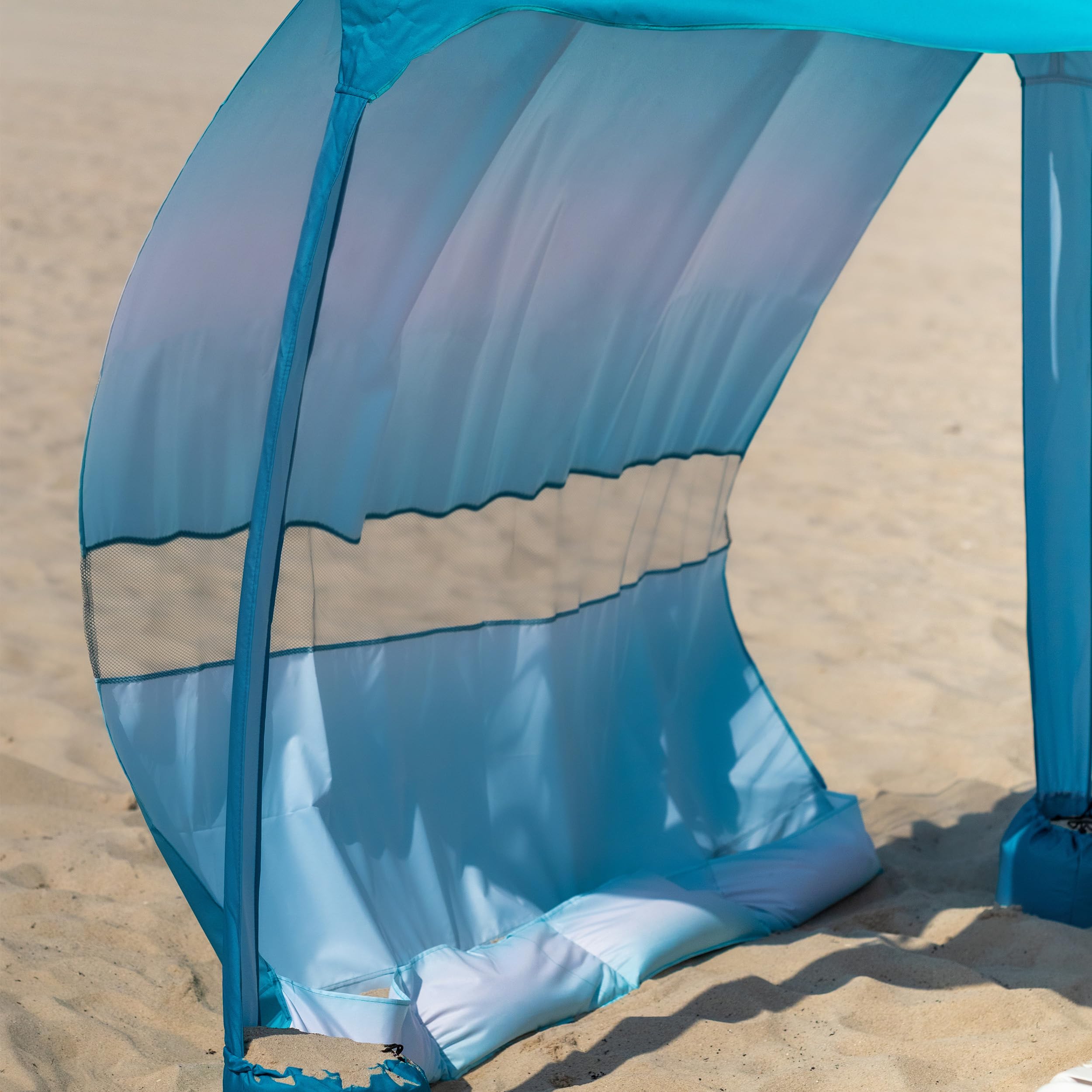 Paroi latérale de cabine de plage AMMSUN bâche solaire amovible 1,8m