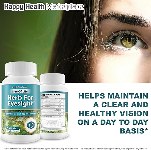 Miniatura 5 de Hierba del árbol de la vida para la vista  Nuestro mejor suplemento ocular píldoras de mejora de la visión  Suplementos de luteína para ojos