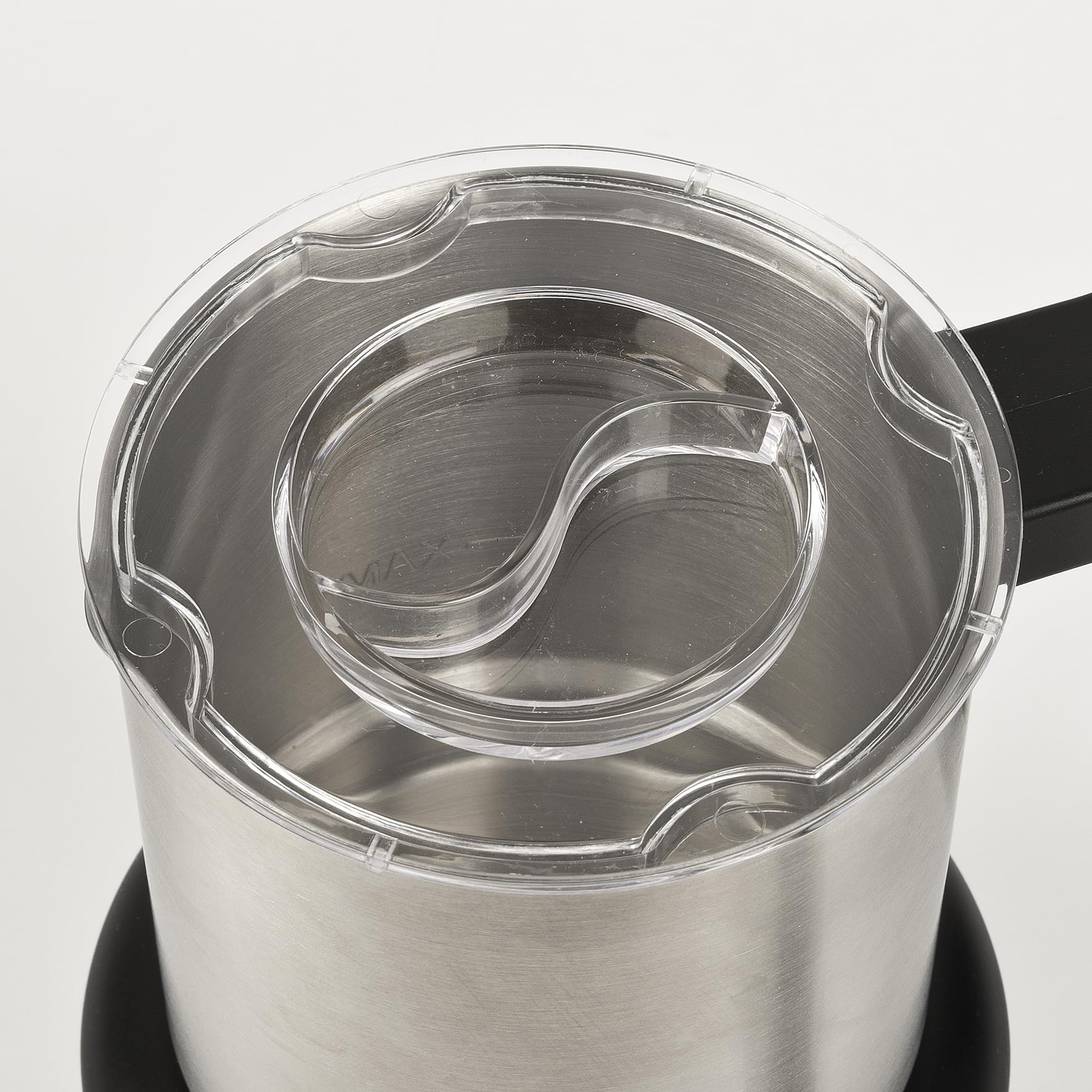G3 Ferrari G10198 Choco-Lat Espumador de leche con vaso de acero inoxidable extraíble, 600 W, capacidad de 250 ml, 3 funciones, Capuchinador, Pantalla táctil, Fácil de limpiar, Apagado automático