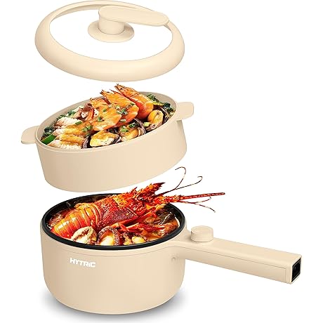 HYTRIC Hot Pot Electric Cooker for Dorm and Beyond
