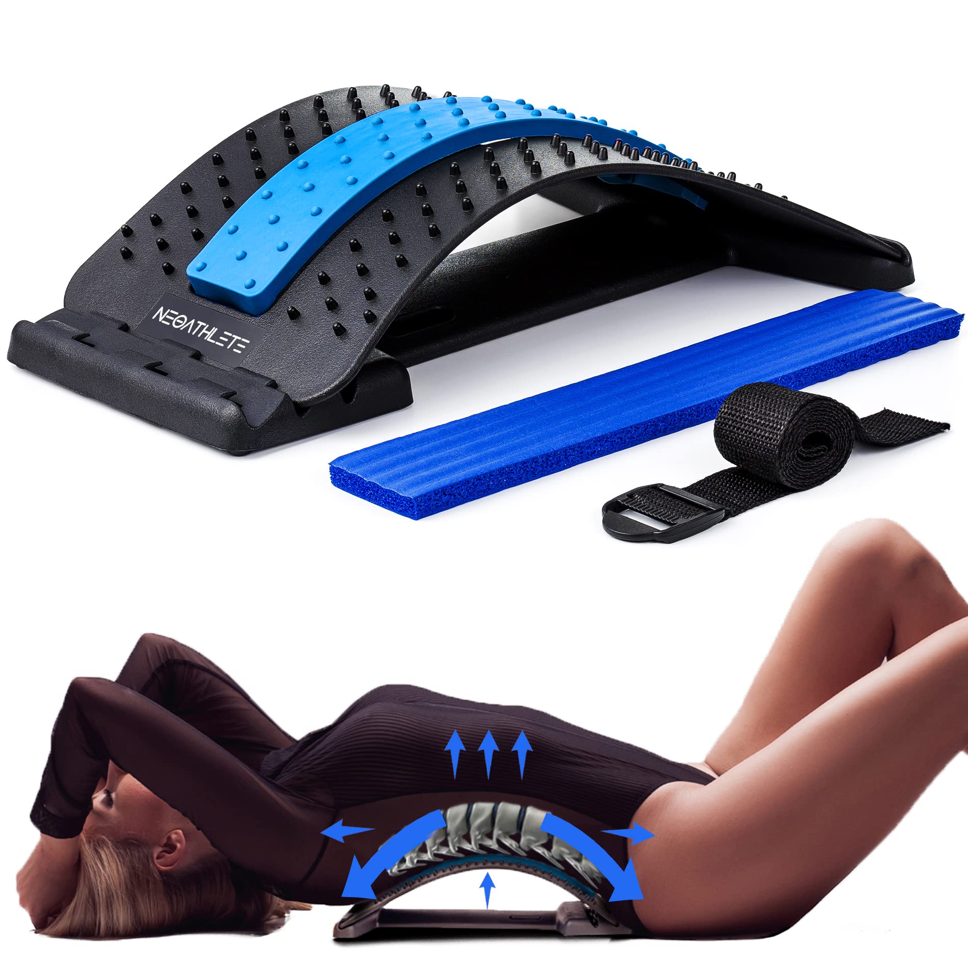 Buy NEOATHLETE Back Cracker Back Stretcher for Lower Back Pain