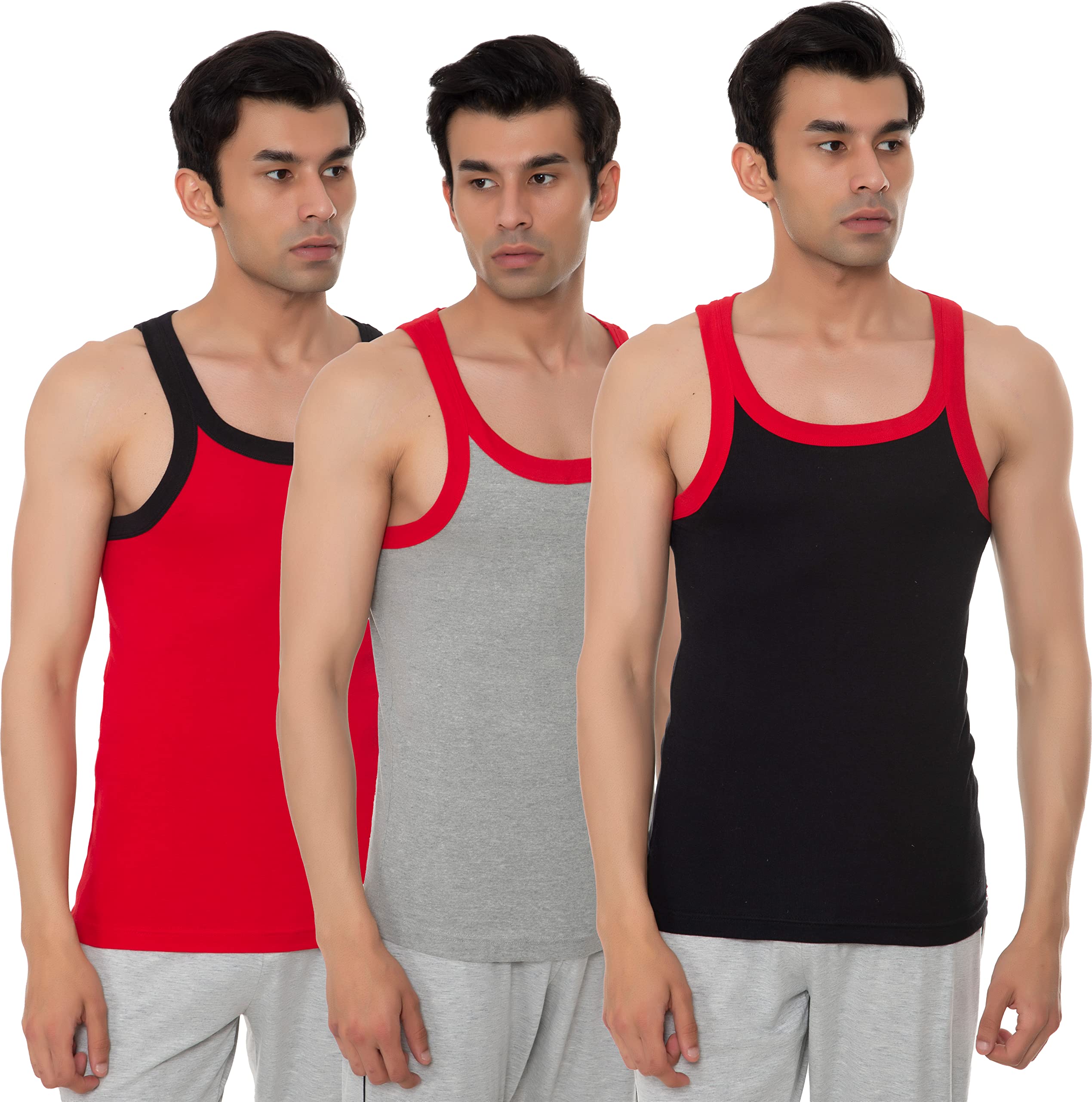 VIP Frenchie Flex Vest {Pack of 3} (Assorted Colours Colour May Vary) (75-80) (B085W3XJNT) Amazon Price History, Amazon Price Tracker