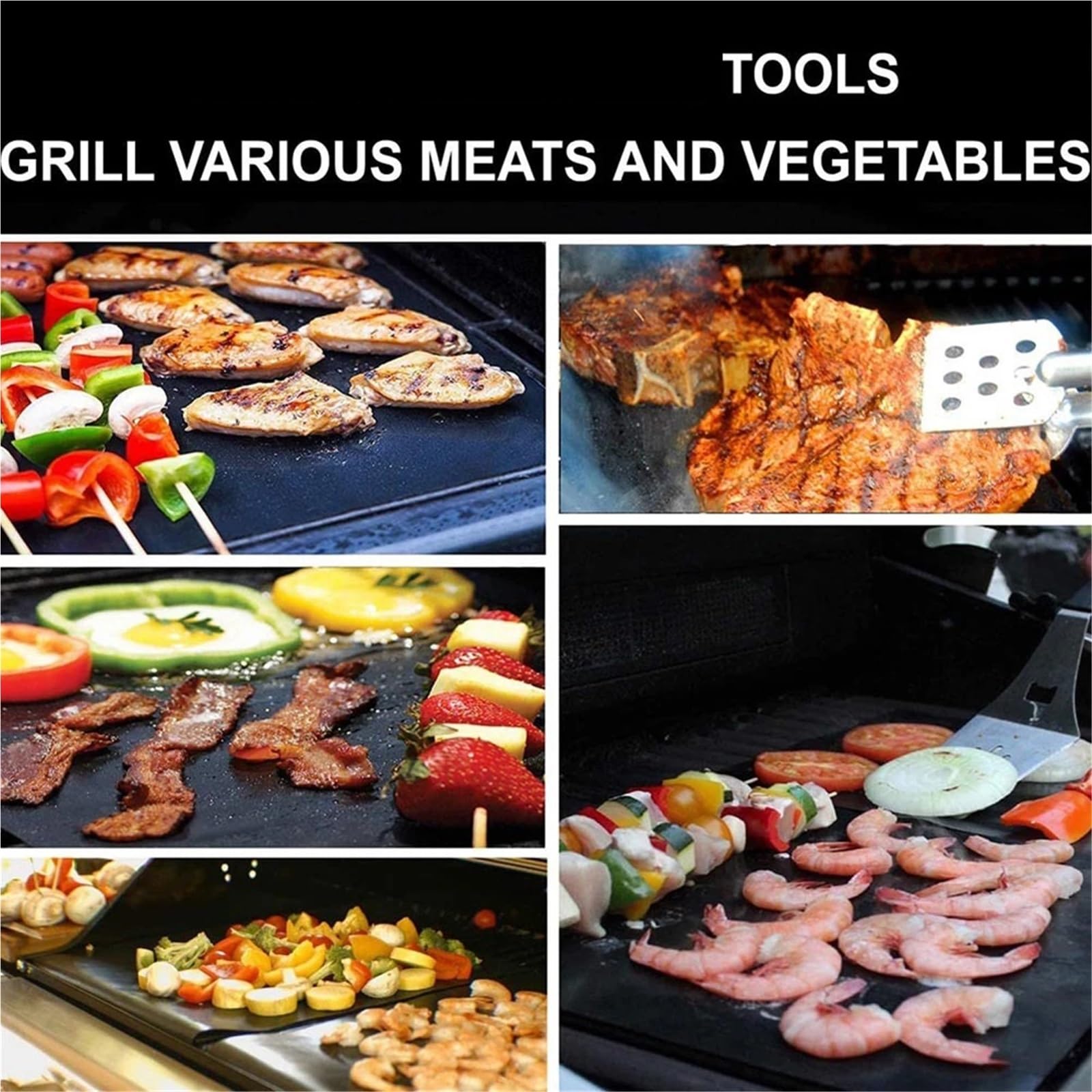 Ofenmatte 3 stücke 60 * 40 cm Cropable Nicht-Stick Grill Matte Back Matte Kochen Grillen Blatt Wärme Widerstand Küche Werkzeuge Zubehör