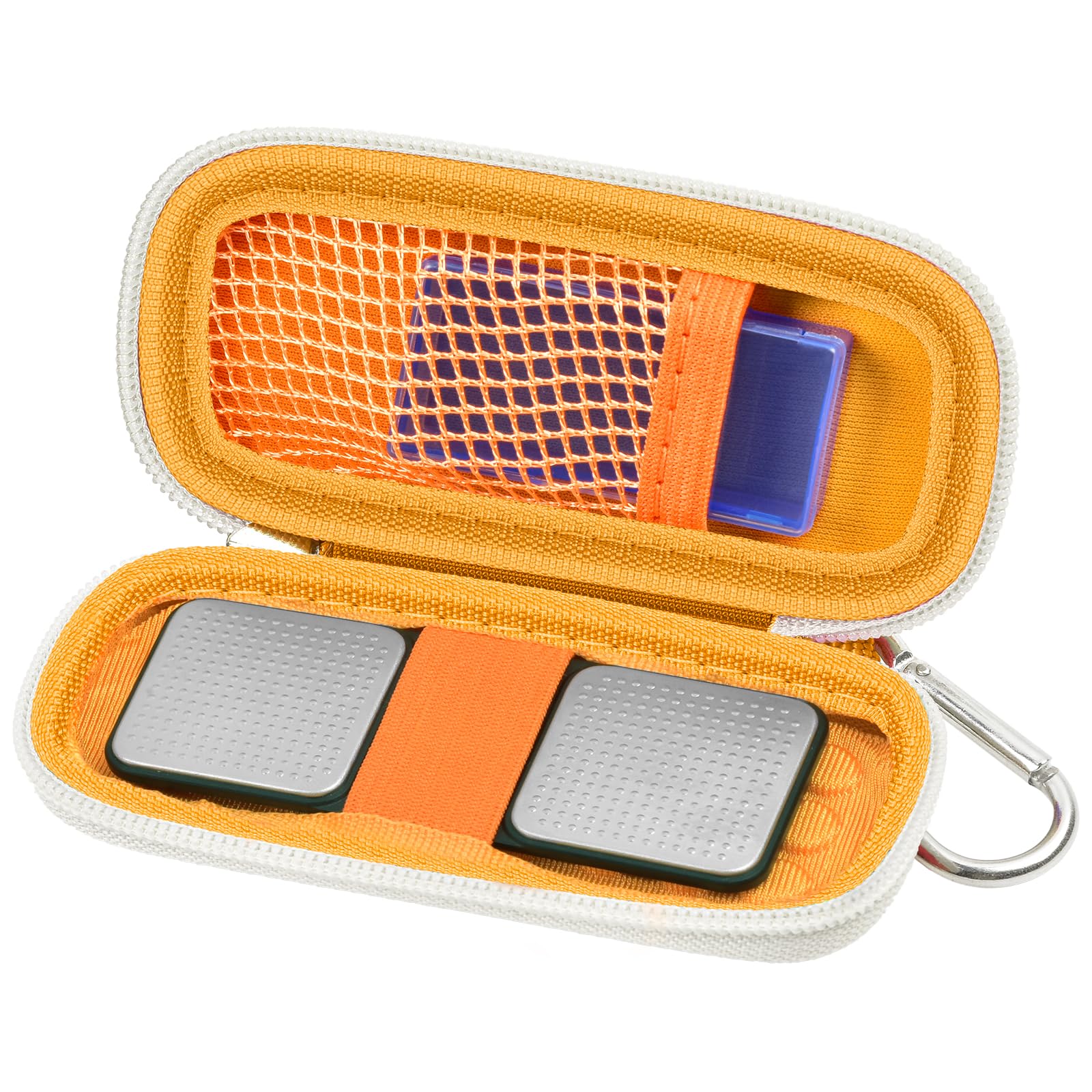 Heart Monitor Case Compatible with AliveCor Kardia Mobile ECG/for KardiaMobile 6L for Apple and Android Device - Orange-image-25