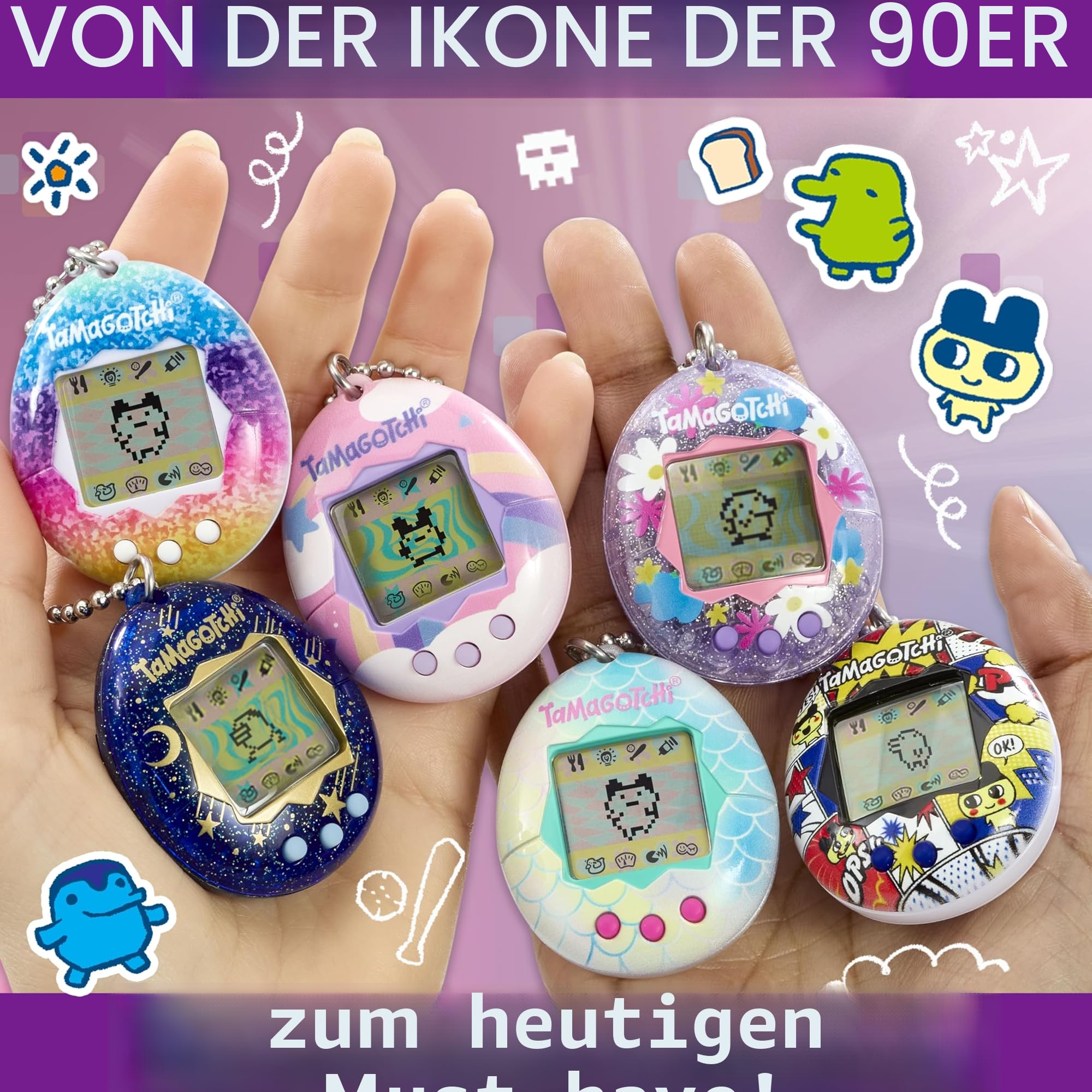 TAMAGOTCHI Bandai Original Sakura - virtuelles elektronisches Haustier - 42886